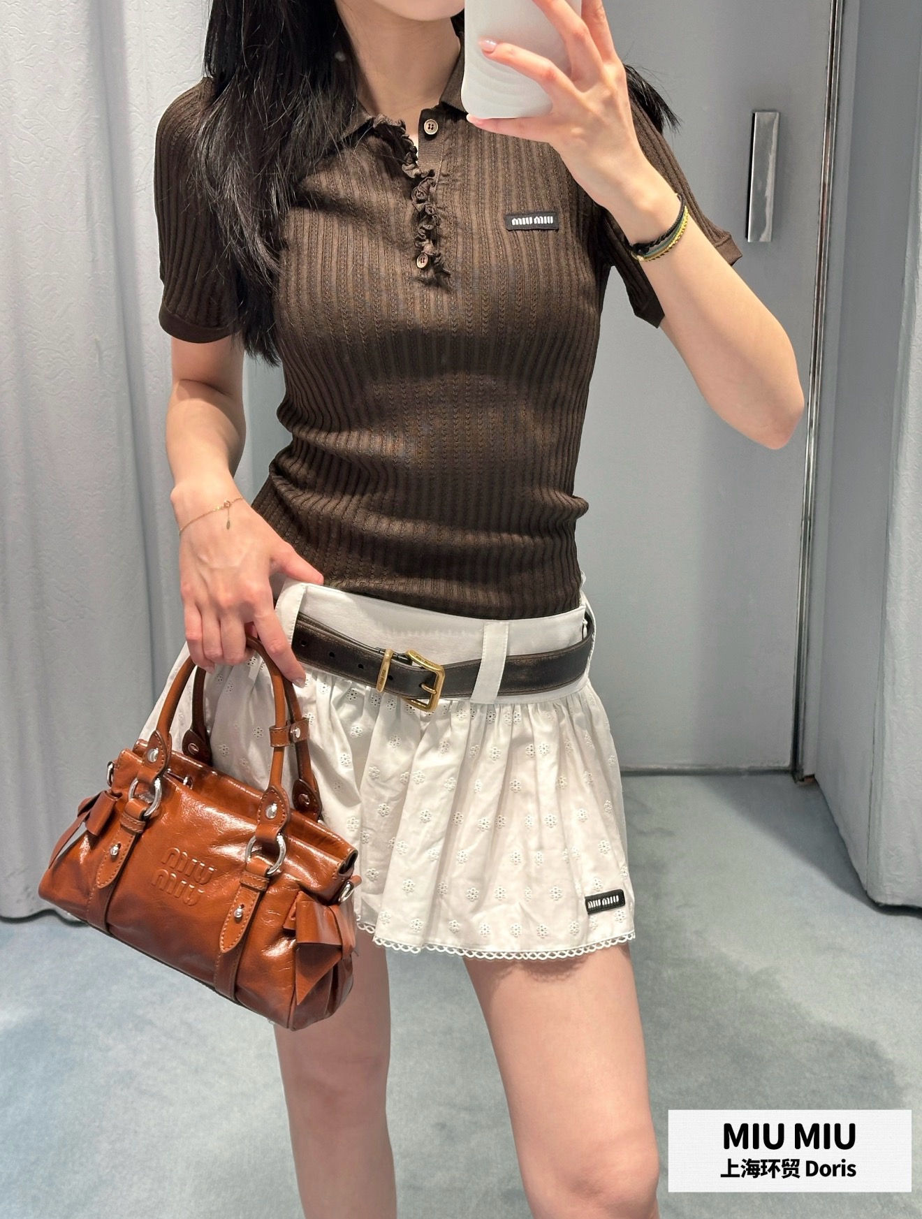 미우미우 여성 반팔 132167 Miu Miu T Shirt 썸네일 이미지