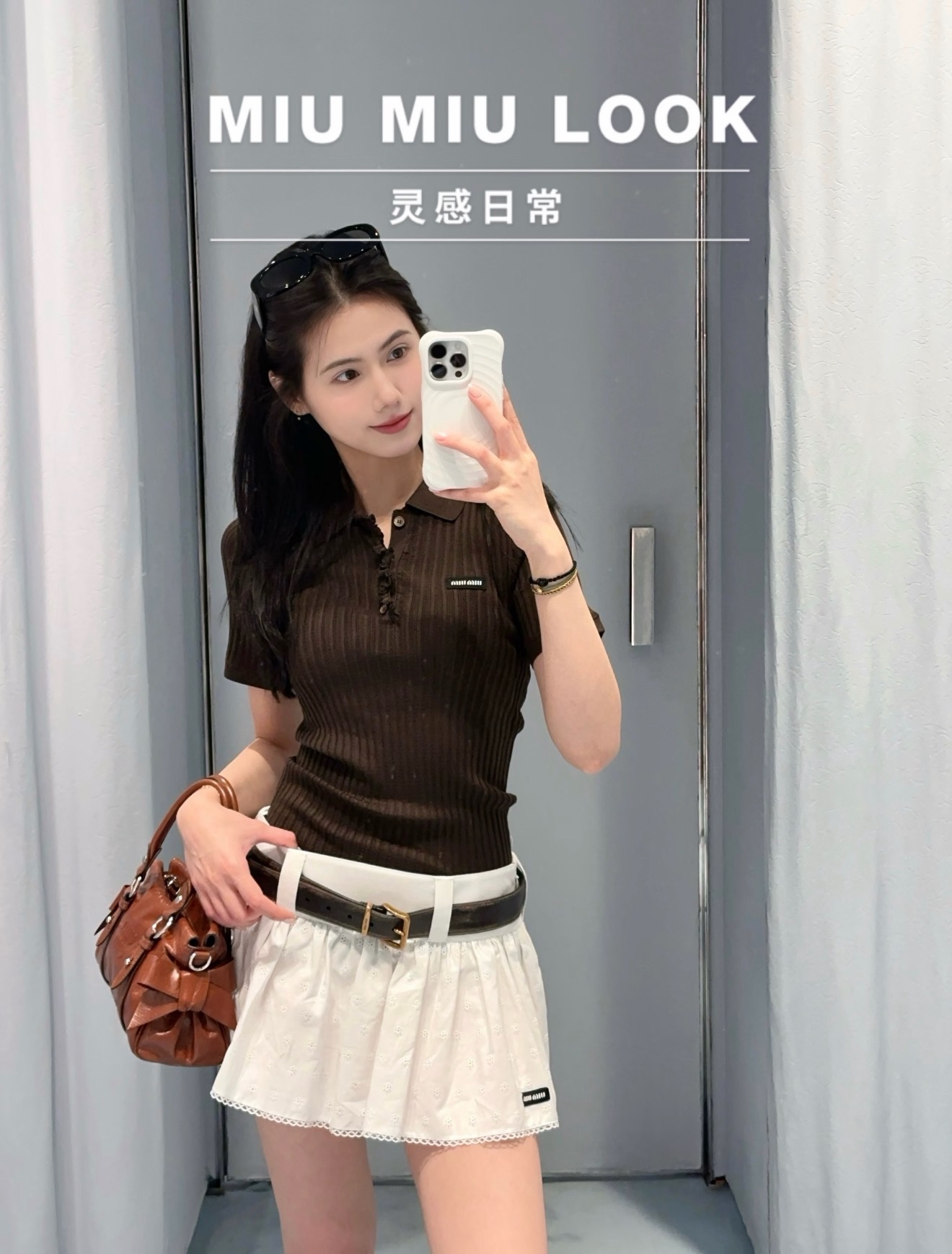 미우미우 여성 반팔 132167 Miu Miu T Shirt 썸네일 이미지