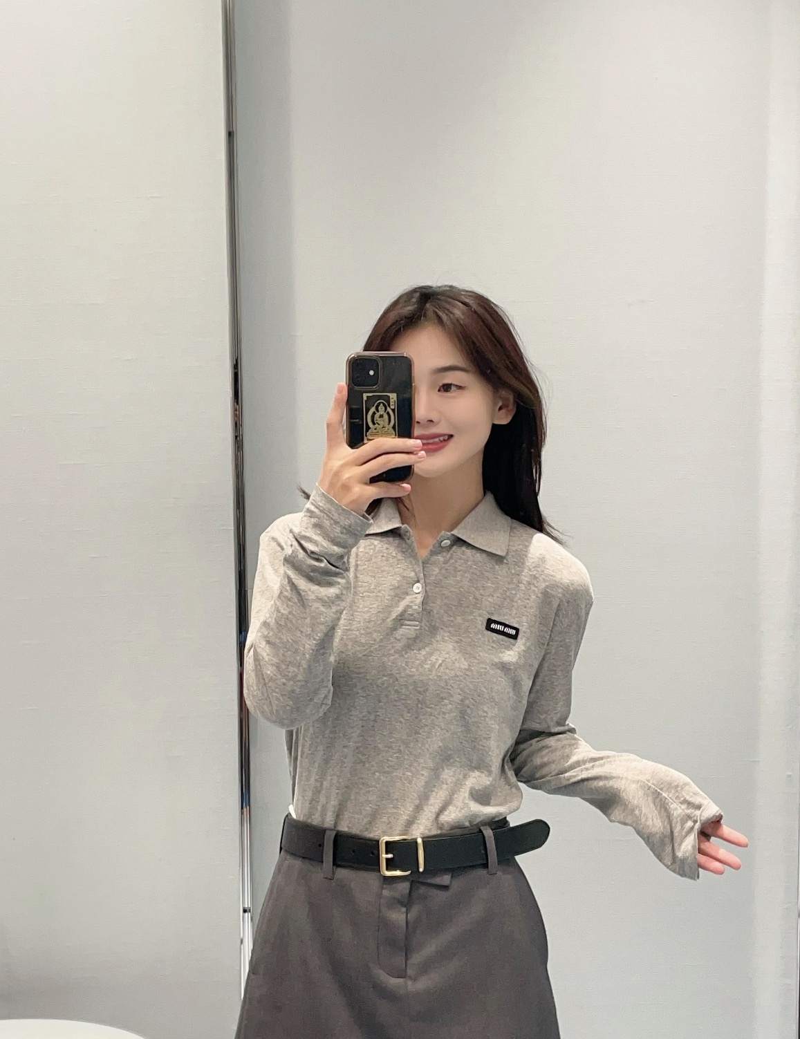 미우미우 여성 긴팔 132166 Miu Miu Long Sleeve 썸네일 이미지