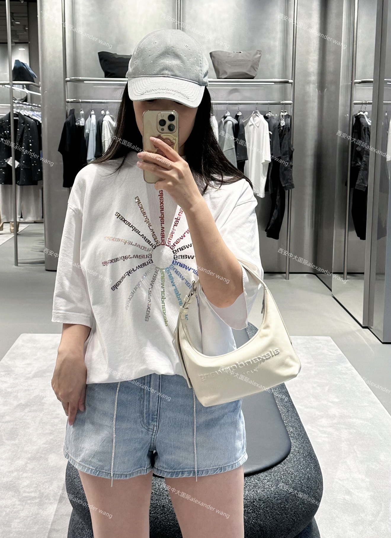 알렉산더왕 여성 반팔 132169 Alexander Wang T Shirt 썸네일 이미지