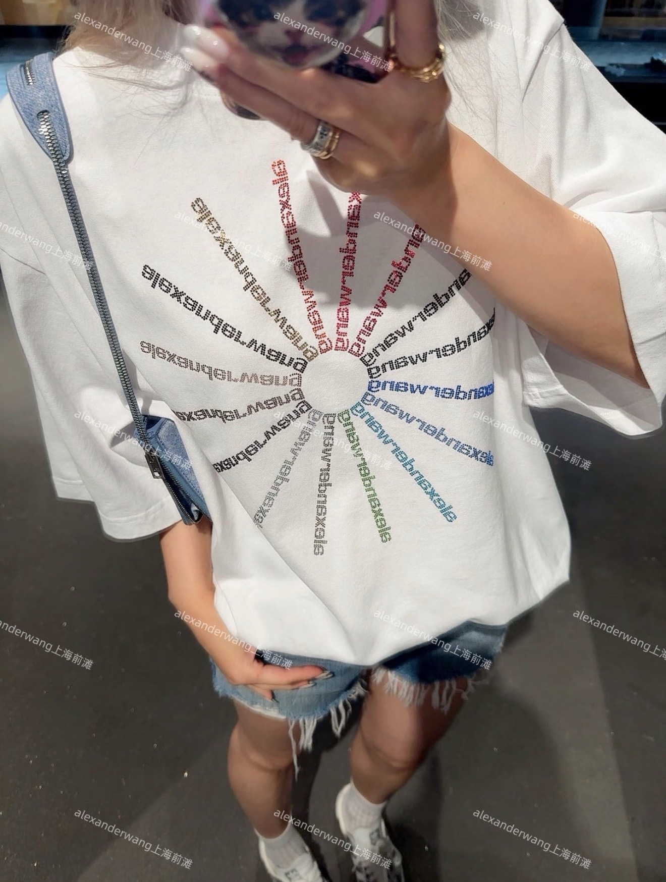 알렉산더왕 여성 반팔 132169 Alexander Wang T Shirt 썸네일 이미지