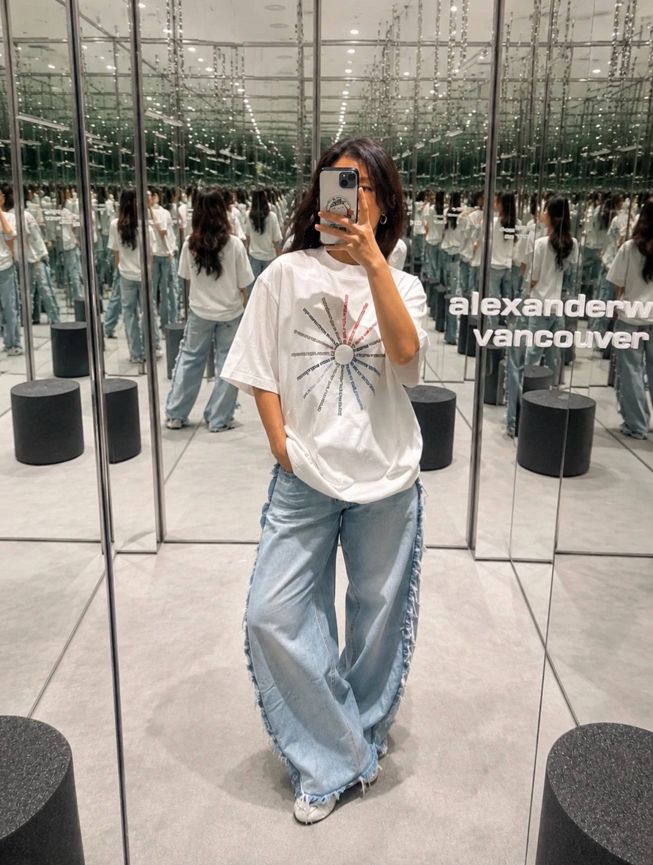 알렉산더왕 여성 반팔 132169 Alexander Wang T Shirt 썸네일 이미지