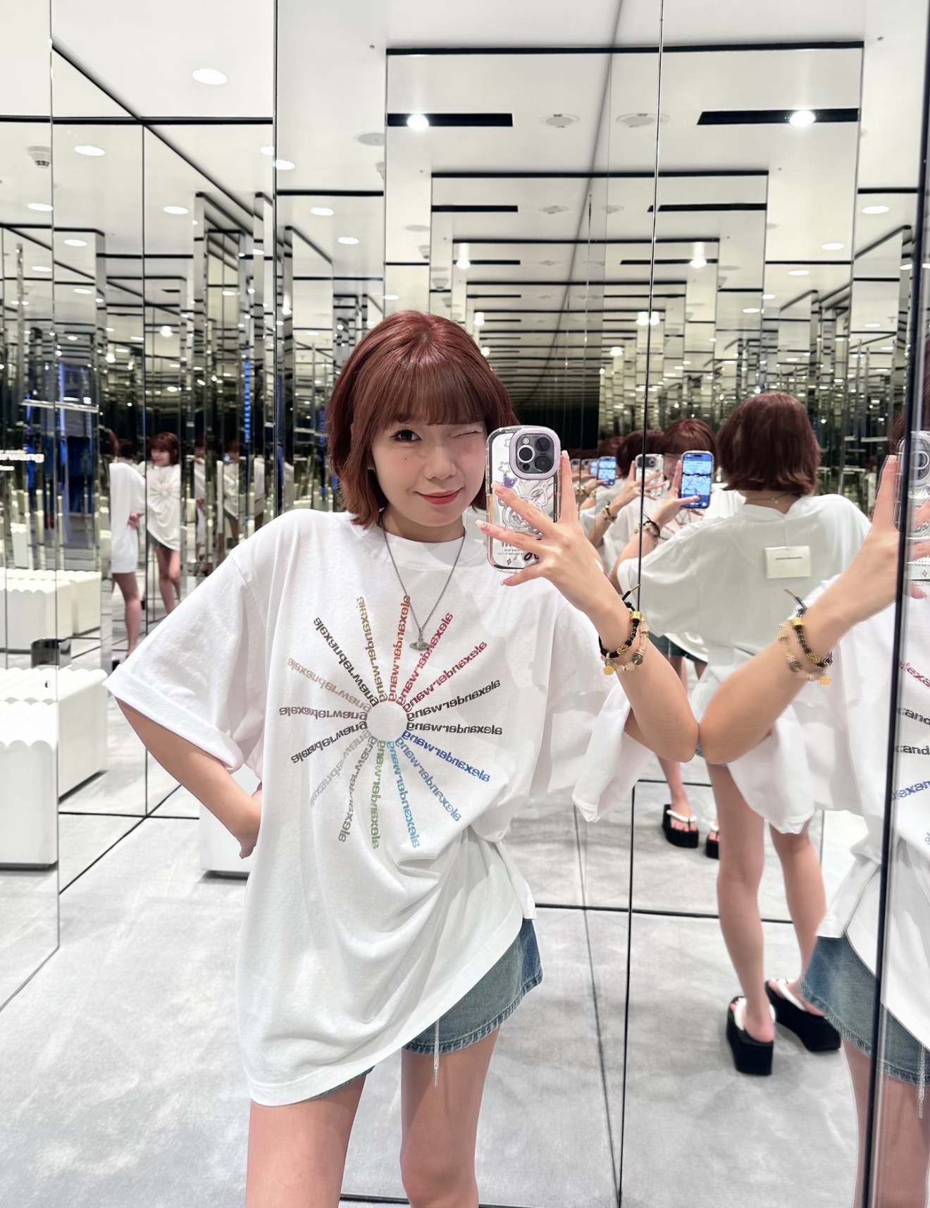 알렉산더왕 여성 반팔 132169 Alexander Wang T Shirt