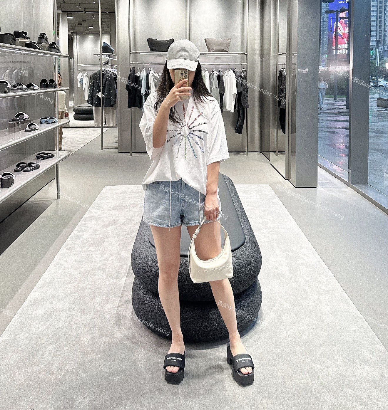 알렉산더왕 여성 반팔 132169 Alexander Wang T Shirt 썸네일 이미지