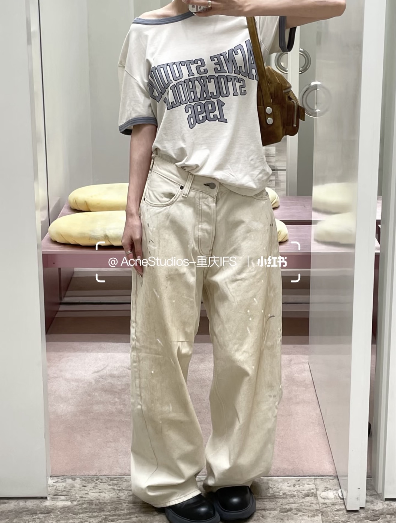아크네스튜디오 여성 반팔 131945 Acne Studios T Shirt 썸네일 이미지