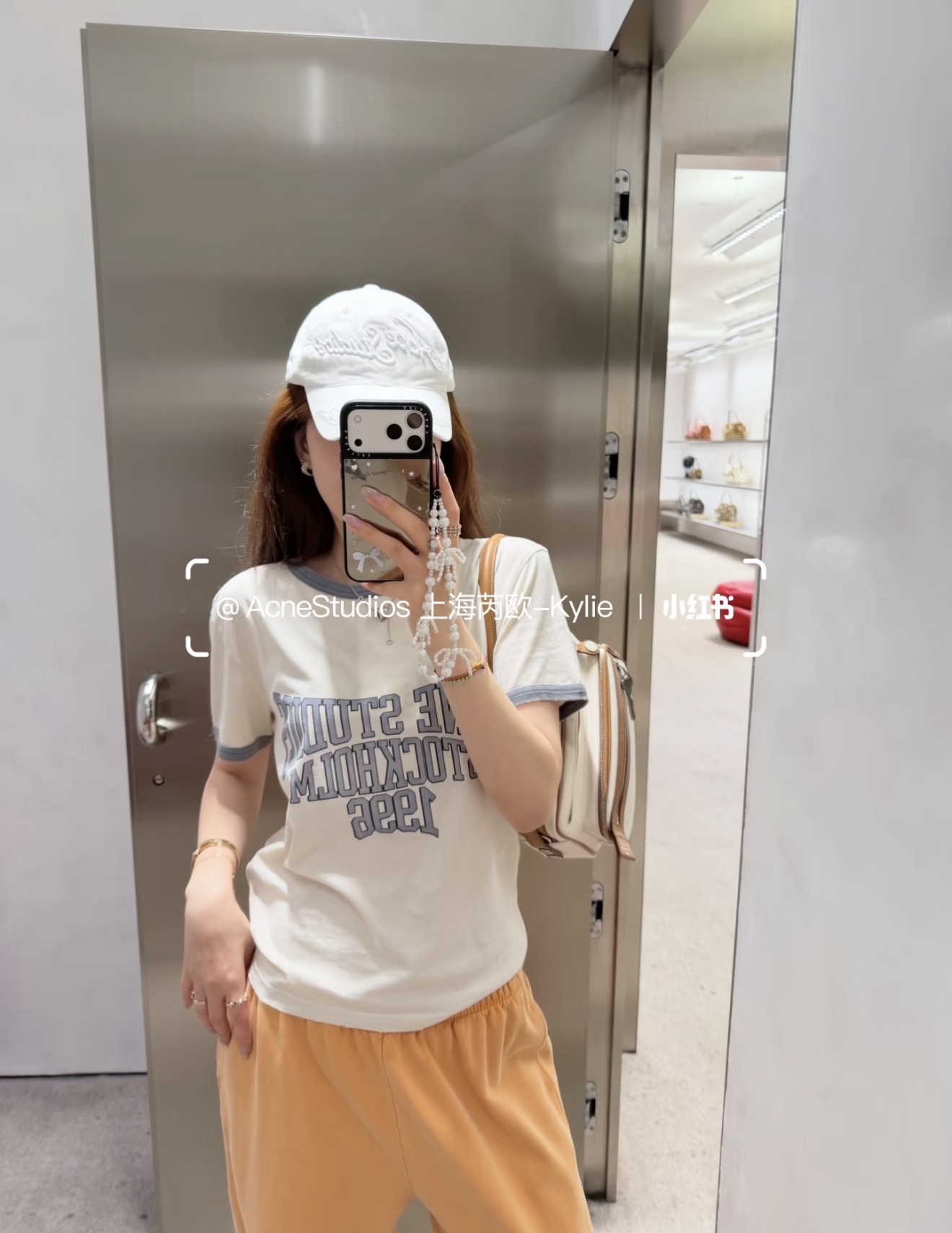 아크네스튜디오 여성 반팔 131945 Acne Studios T Shirt