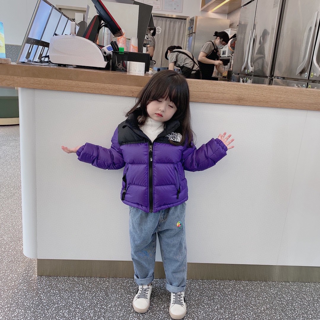 💰180
北面童装轻薄羽绒服  
尺码：110 120 130 140 150 160