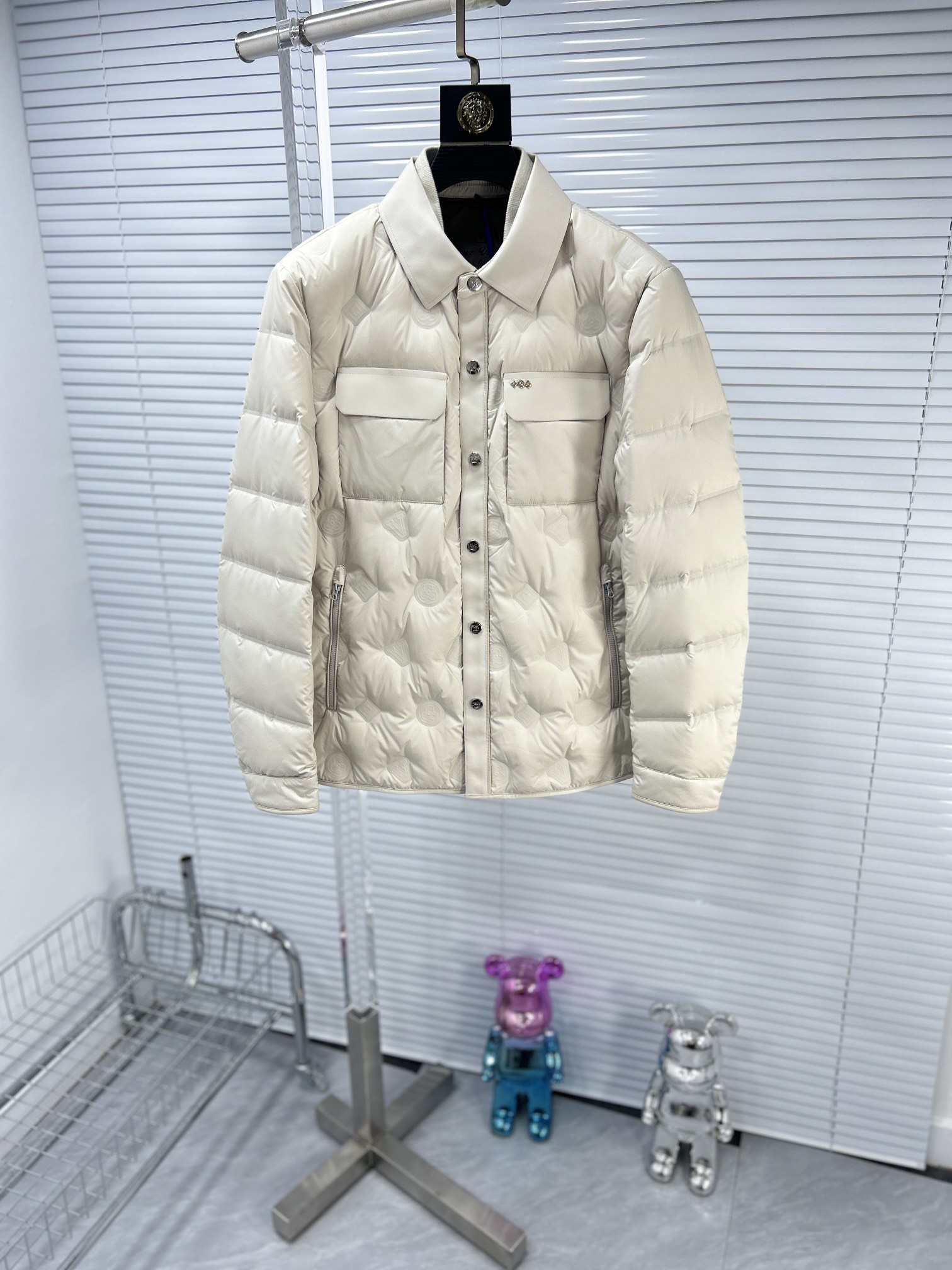 Louis Vuitton Clothing Coats & Jackets White Duck Down Fall/Winter Collection Fashion