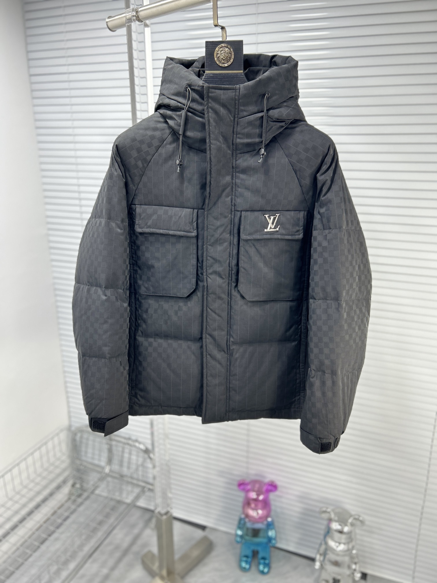 Louis Vuitton Clothing Coats & Jackets Down Jacket White Duck Down Fall/Winter Collection Fashion