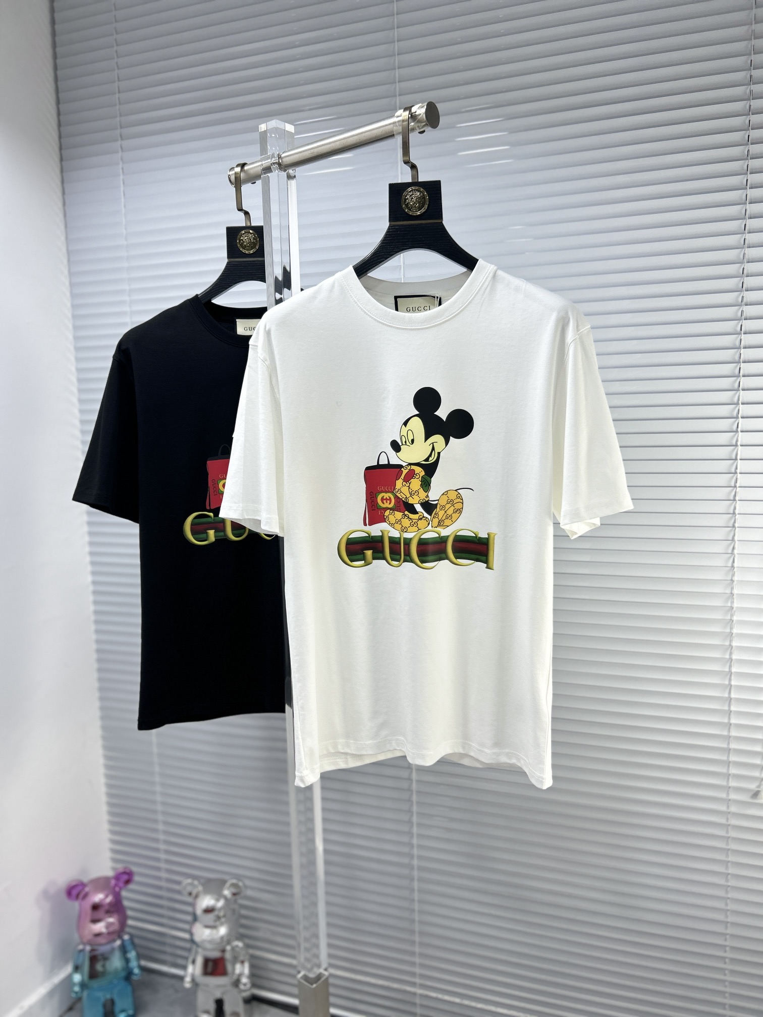 Gucci Kleidung T-Shirt Baumwolle Ice Silk Cotton Sommerkollektion Fashion Kurzarm