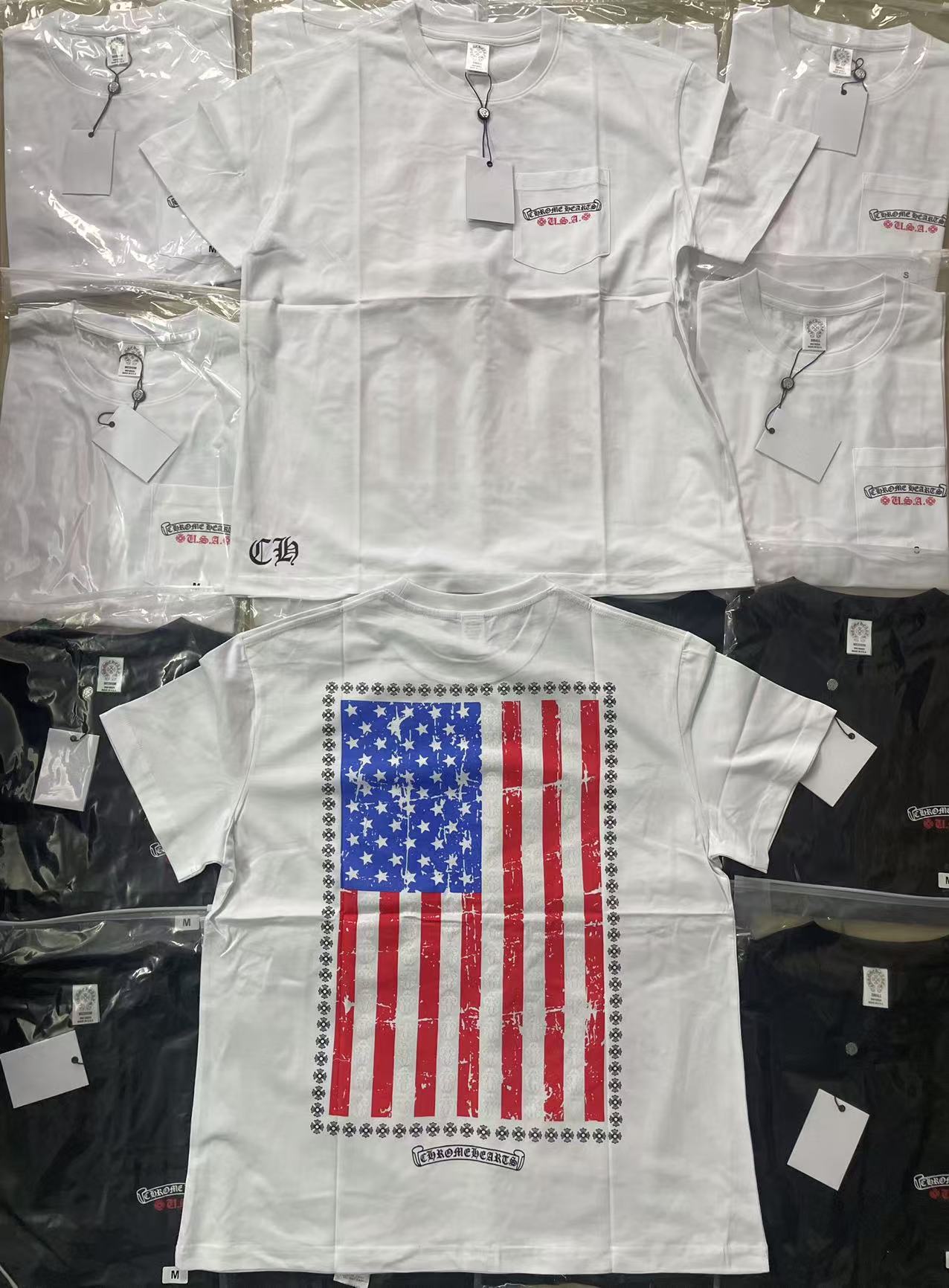 크롬하츠 남성 반팔 108001 Chrome Hearts T Shirt