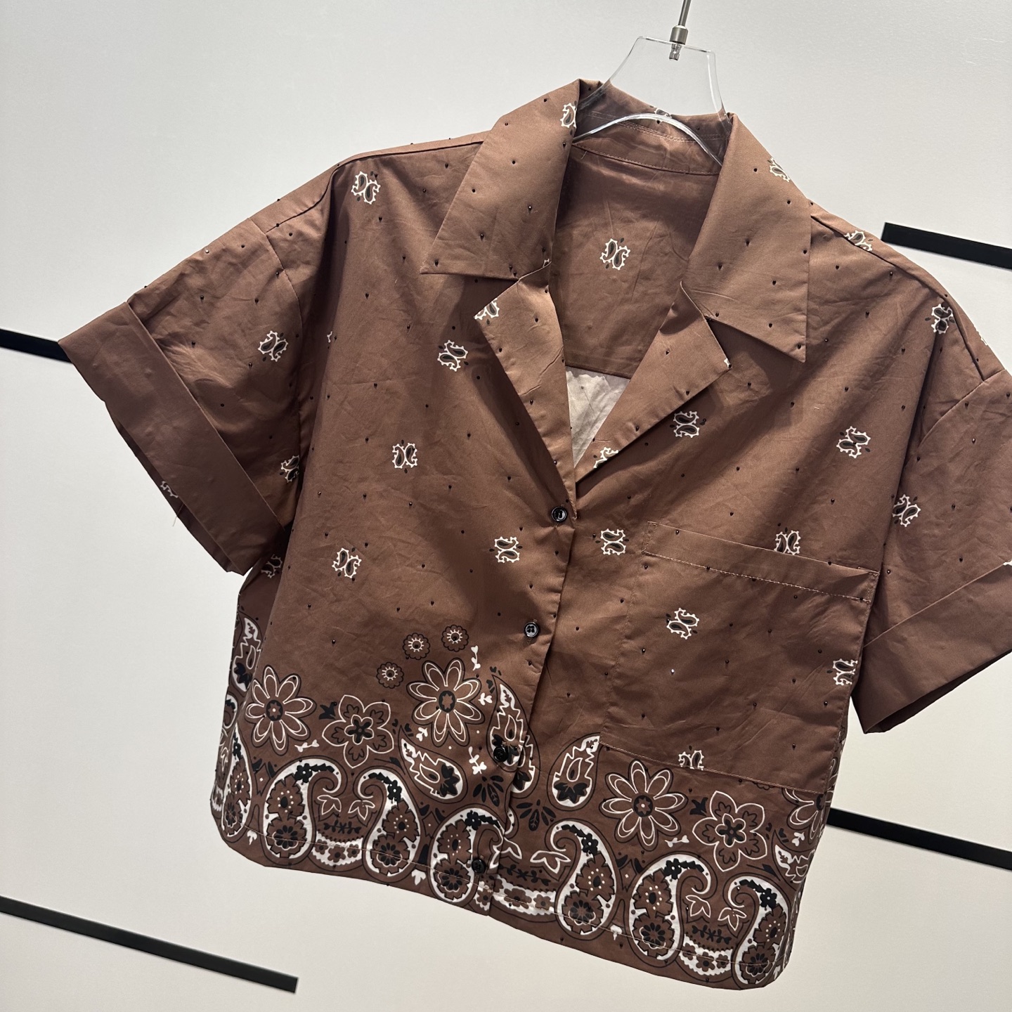 High Quality Women’s Printed Drill Shirts with Elegant Design for Summer - 图片 4