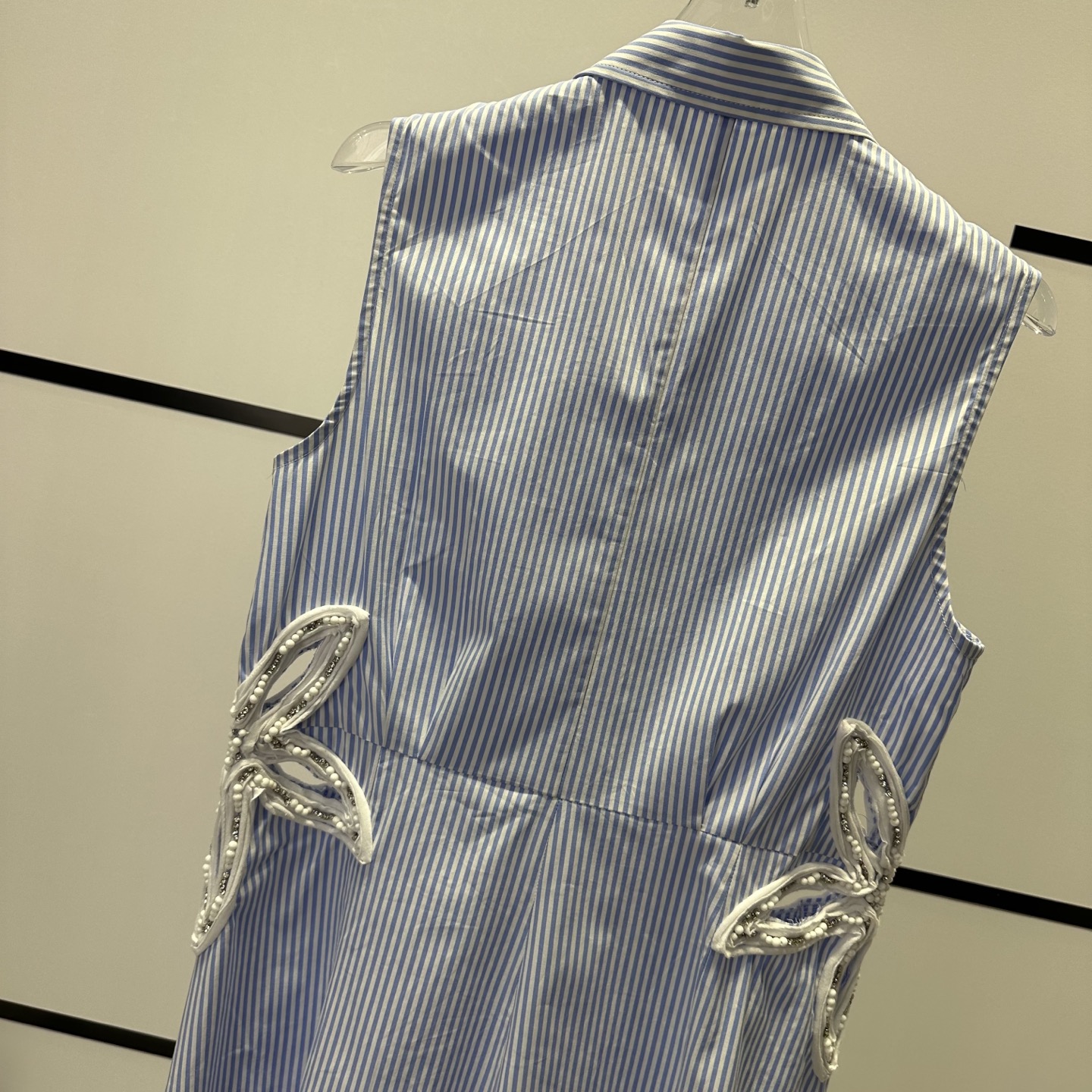 High-End Women’s Suit: Sandro B5168 with Corroded Stripes for Stylish and Slim Look - 图片 7