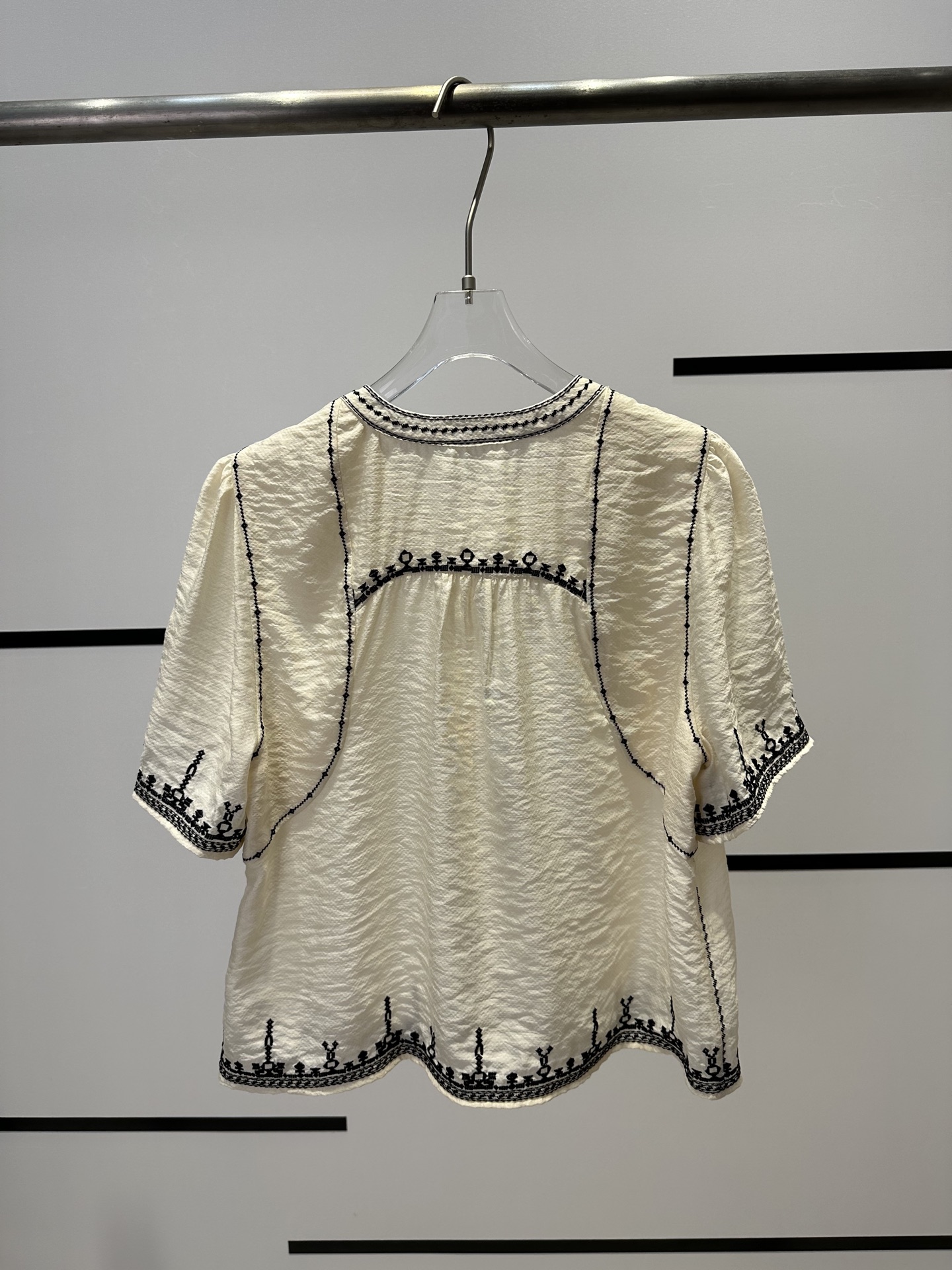High-end Women’s Clothes: SandroX5513 Embroidery Suit for Comfortable Style, Practical Fashion - 图片 3