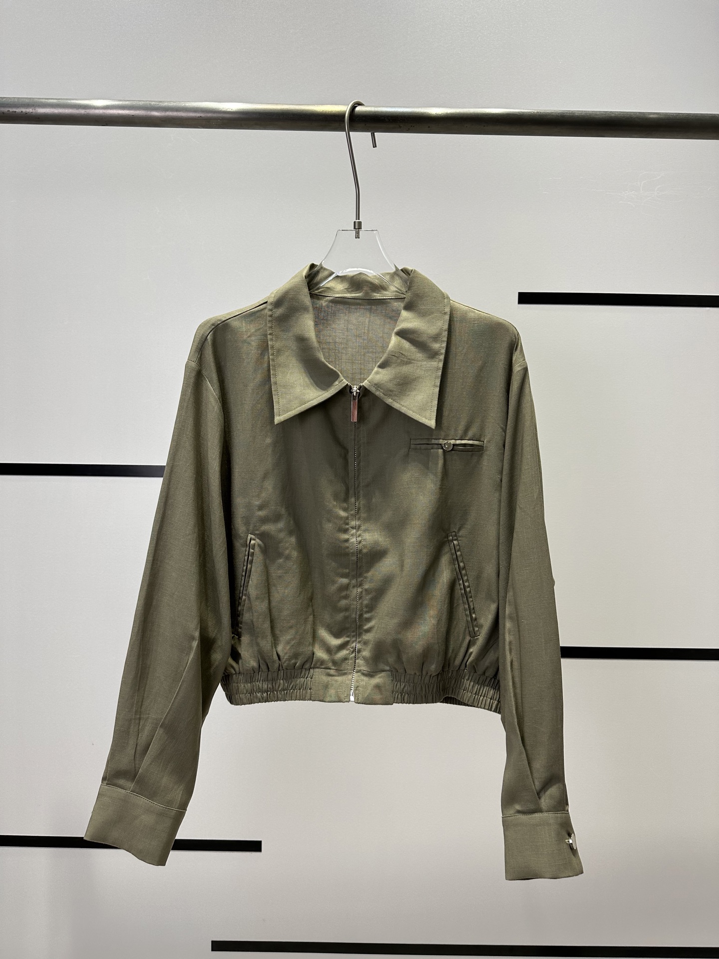 High-End Women’s Suit Set: BC B5388 Long-Sleeved Coat and Pants, Natural Breathable Fabric - 图片 2
