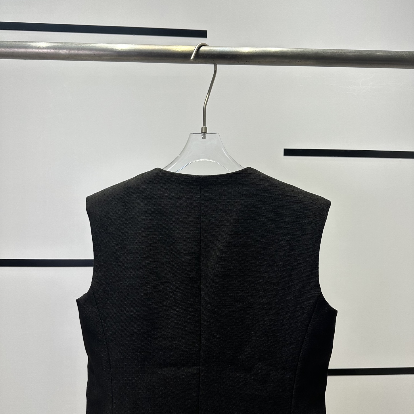 SANDRO2025 New French-style Black V Dress: High Quality Women’s Clothes Update - 图片 6