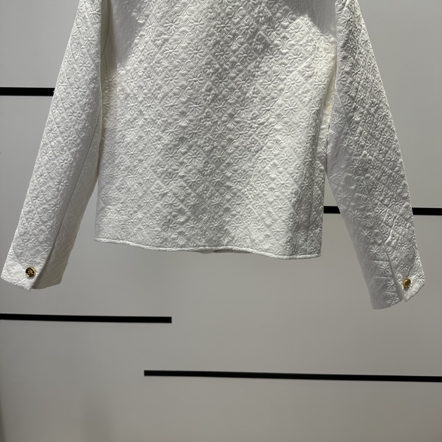 “High-End Women’s White Cotton Jacket with Stylish Design and Comfortable Fit” - 图片 8