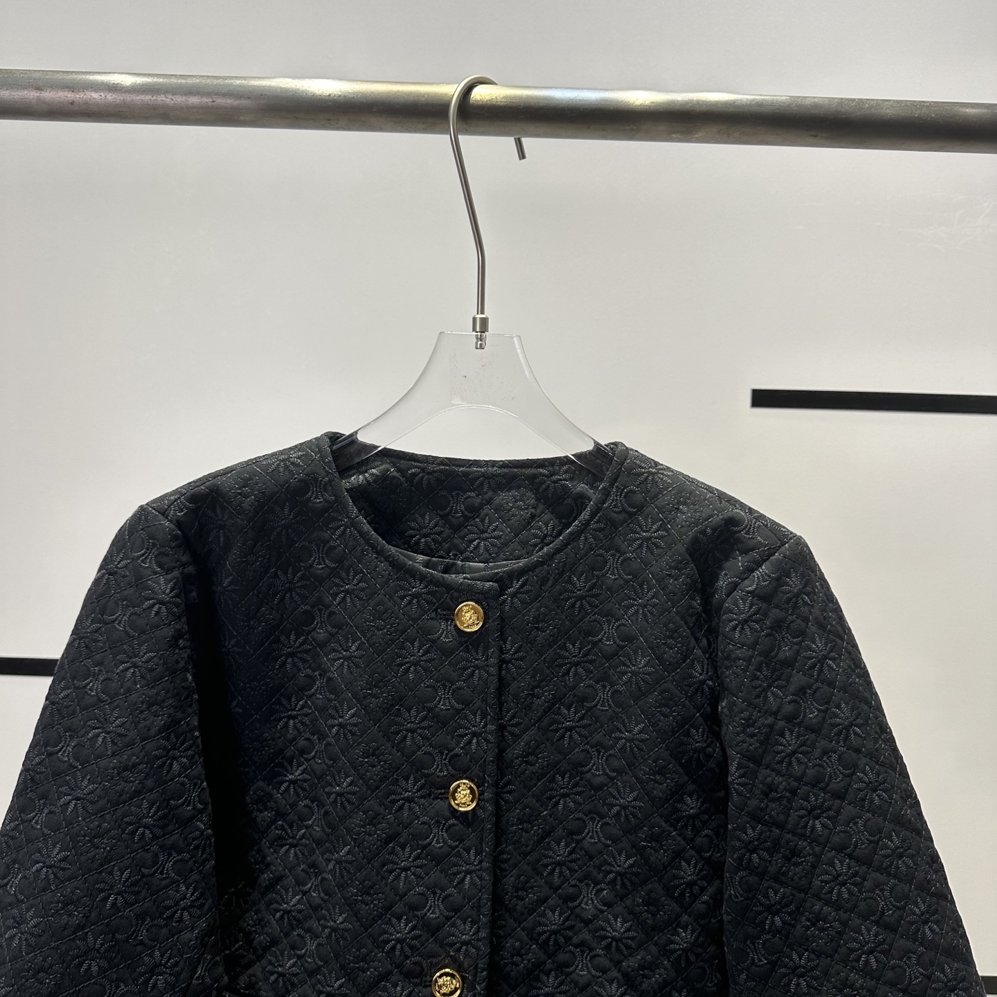 “High-End Women’s White Cotton Jacket with Stylish Design for Customization | Celine/Cyleen’s B5644 Package” - 图片 3