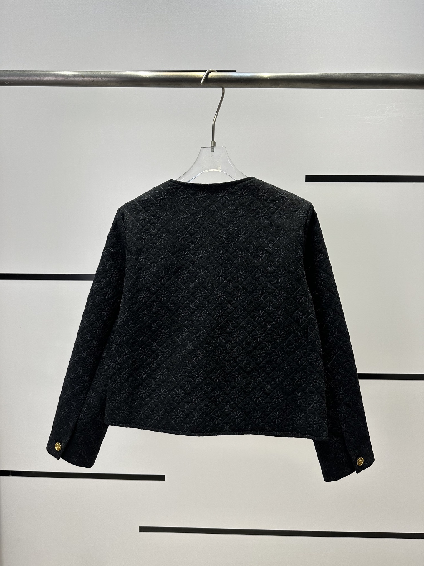 “High-End Women’s White Cotton Jacket with Stylish Design for Customization | Celine/Cyleen’s B5644 Package” - 图片 2