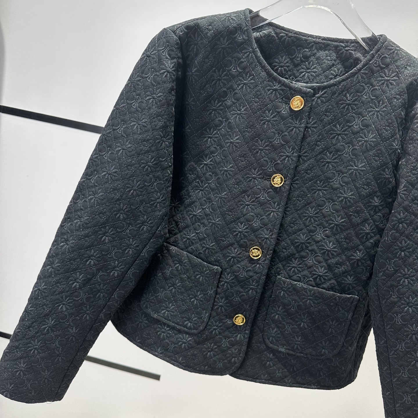 “High-End Women’s White Cotton Jacket with Stylish Design for Customization | Celine/Cyleen’s B5644 Package” - 图片 4