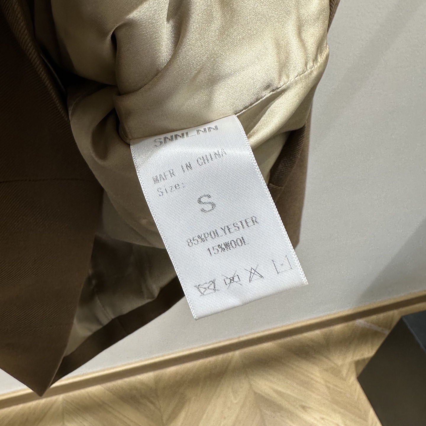 Miu Elegant Khaki Beaded Sequin Set: Jacket & A-Line Mini Skirt 10 i1761477081382 7871 0 8