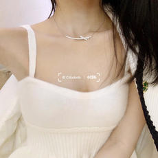 【Tiffany*帝芙尼最新款🆕🆕银色笑脸镶钻蝴蝶结项链】一致官网黄铜材质,非常的上镜‼️设计很特别值得 【Tiffany*帝芙尼最新款🆕🆕银色笑脸镶钻蝴蝶结项链】一致官网黄铜材质,非常的上镜‼️设计很特别值得