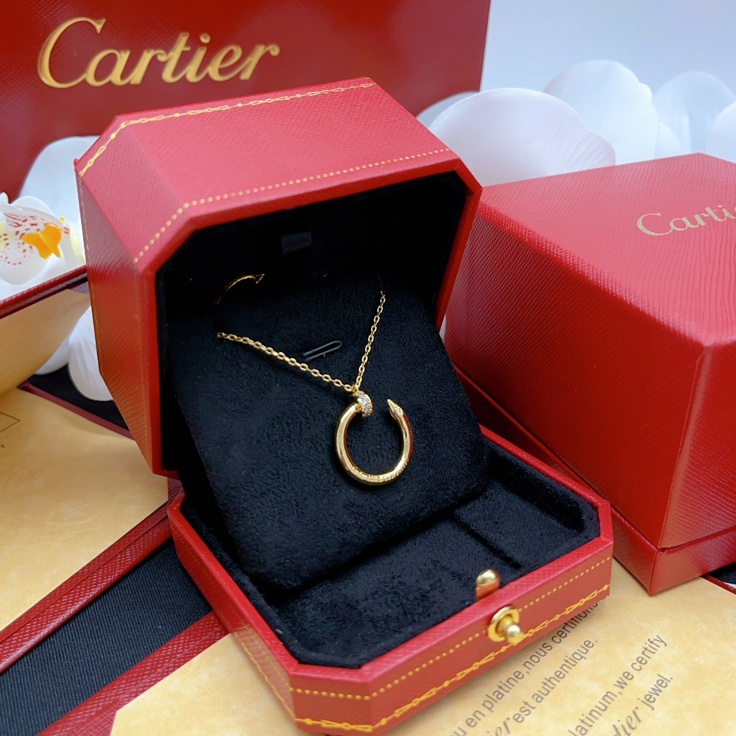 卡地亚 Cartier 传世高定珠宝耳环项链戒指首饰 #5AACA24B 3