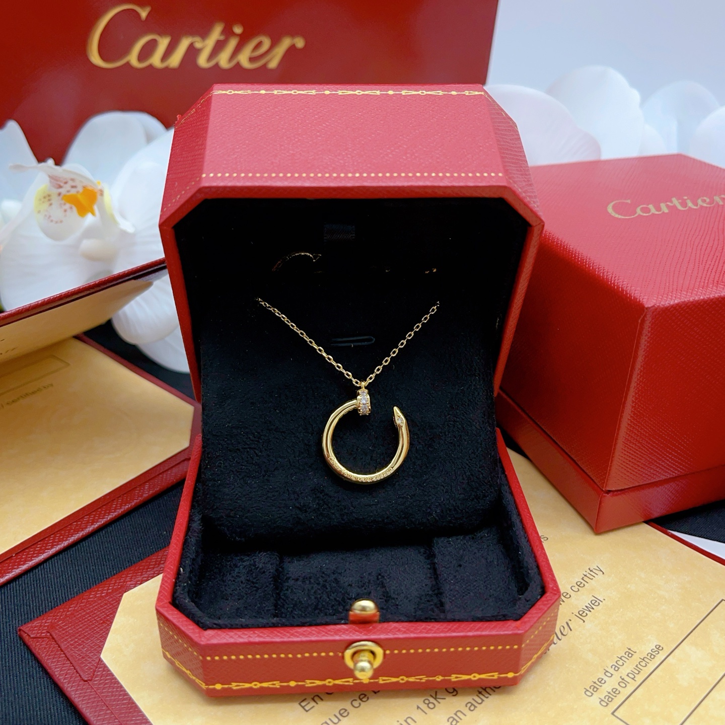 卡地亚 Cartier 传世高定珠宝耳环项链戒指首饰 #5AACA24B 2