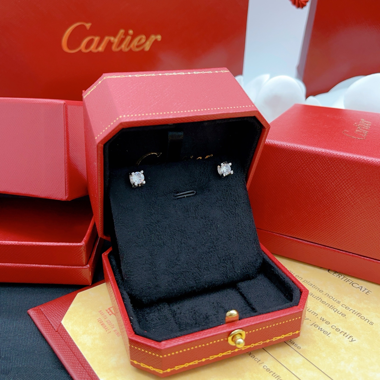 卡地亚 Cartier 高定典藏传世高定珠宝耳环项链戒指首饰 #DD500254 5
