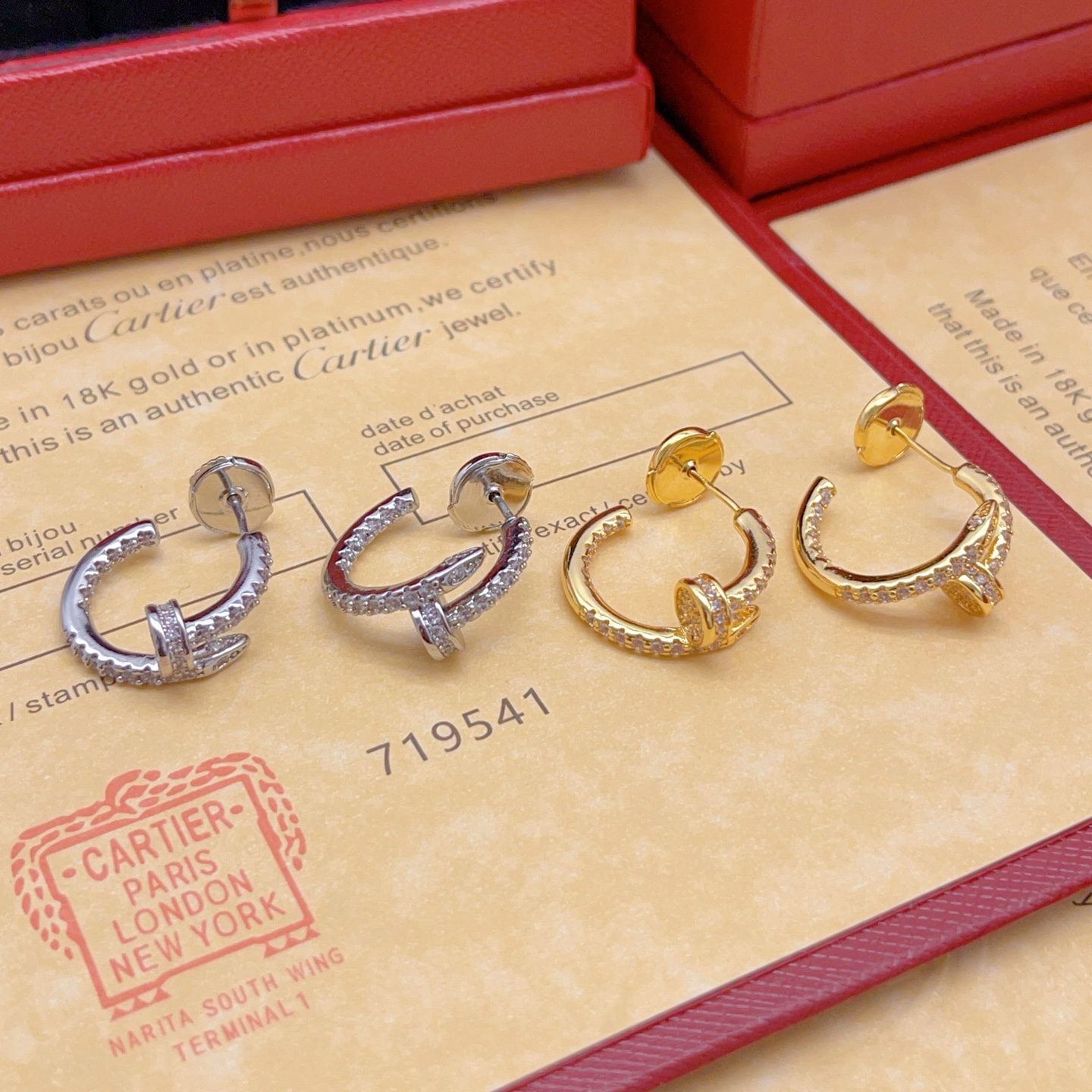Cartier Cartie*最新款，非常的上镜‼ 设计很特别值得入手 高级手工坊系列