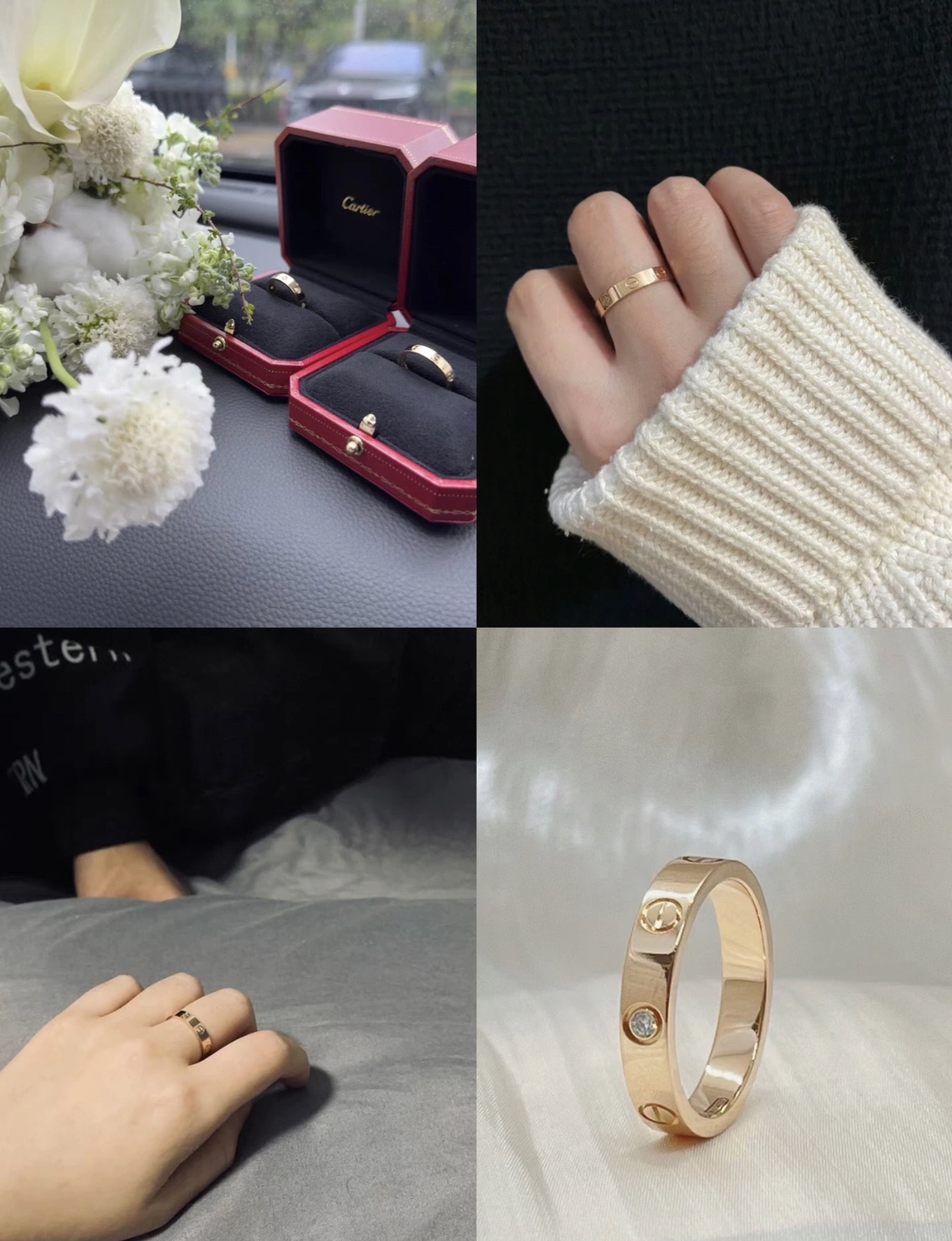 Cartier Cartie*最新款，非常的上镜‼ 设计很特别值得入手 高级手工坊系列