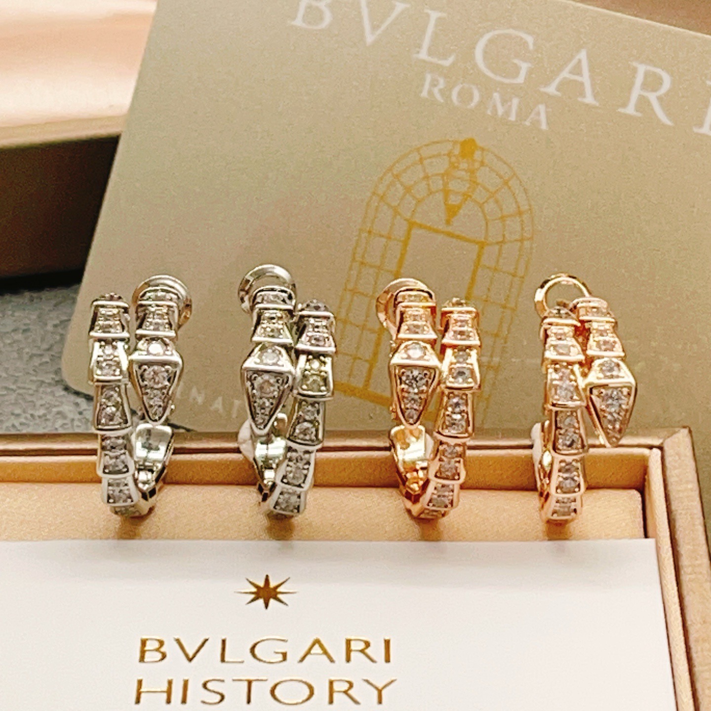Bvlgari BVLGARI最新款，非常的上镜‼ 设计很特别值得入手 高级手工坊系列