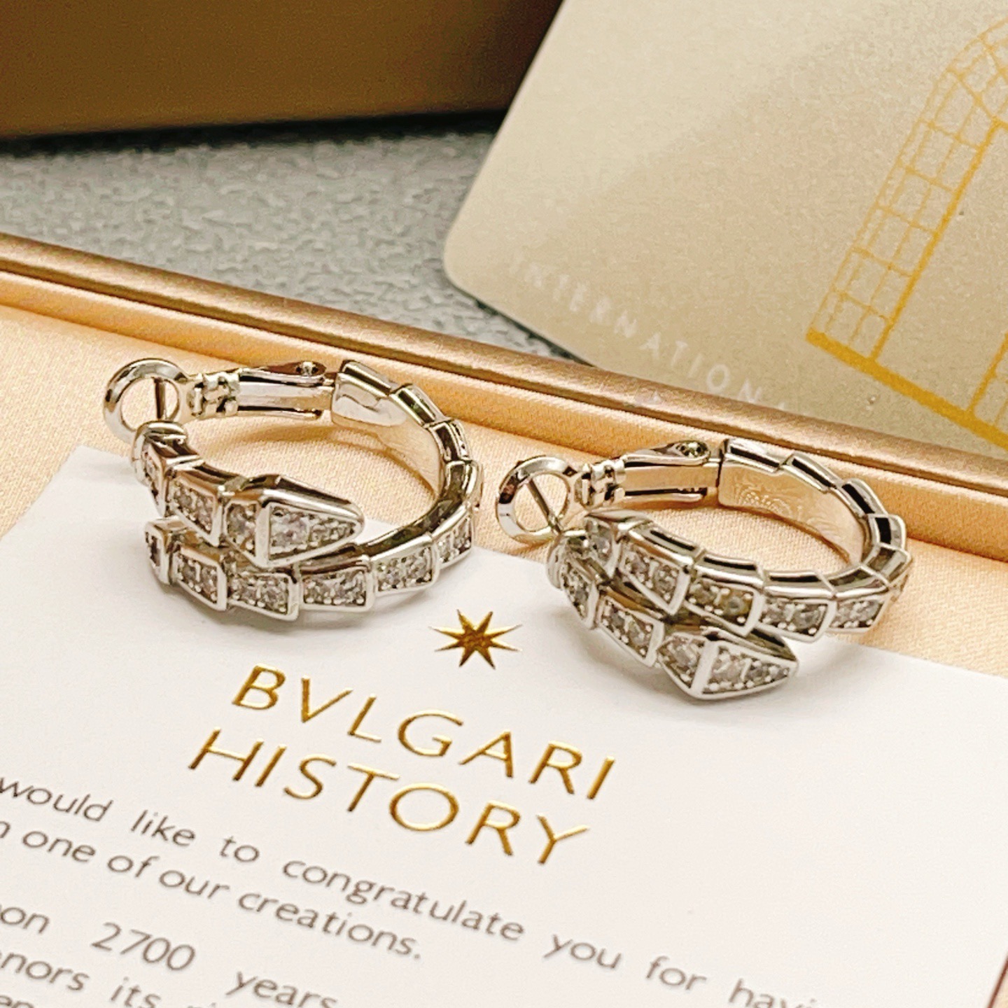 Bvlgari BVLGARI最新款，非常的上镜‼ 设计很特别值得入手 高级手工坊系列