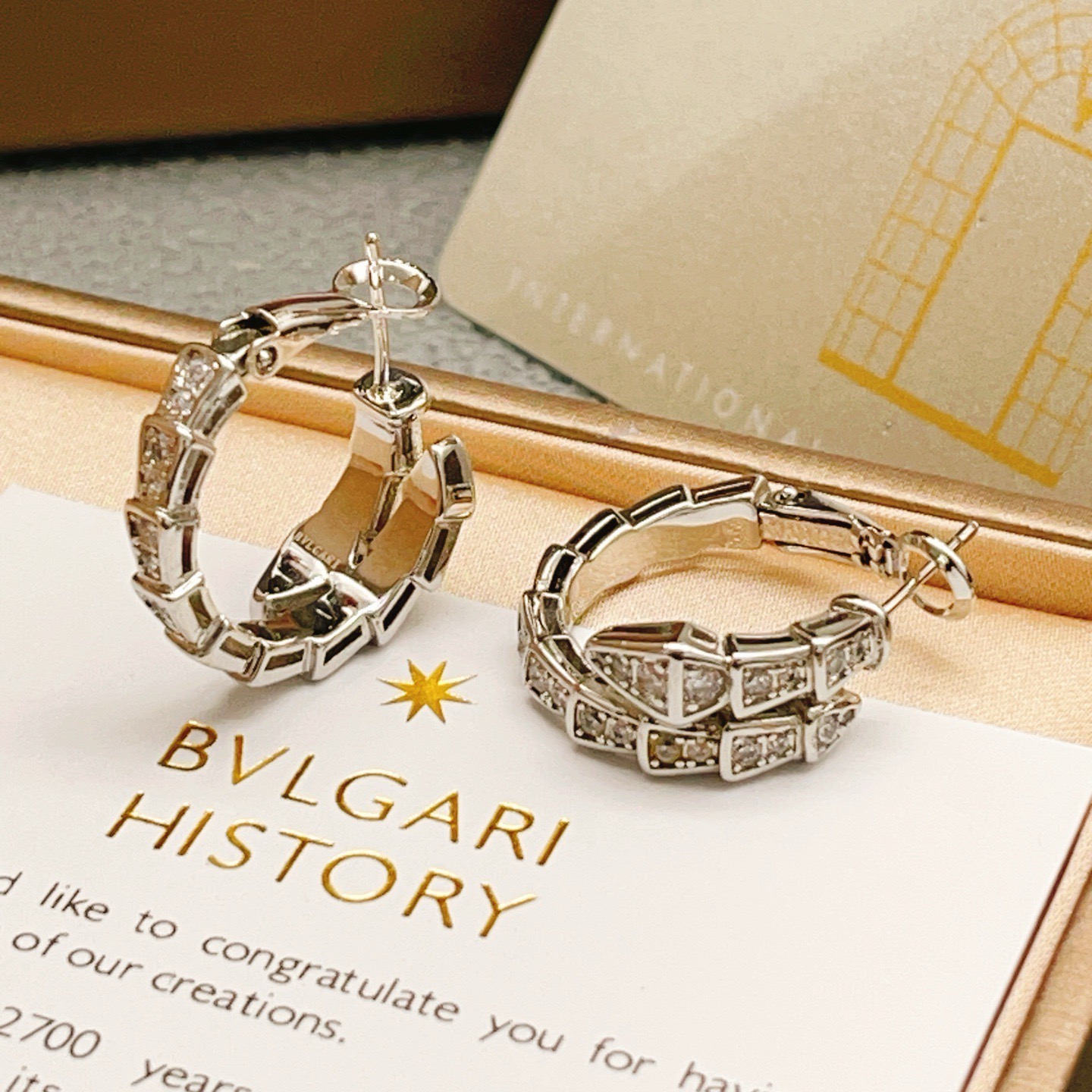 Bvlgari BVLGARI最新款，非常的上镜‼ 设计很特别值得入手 高级手工坊系列