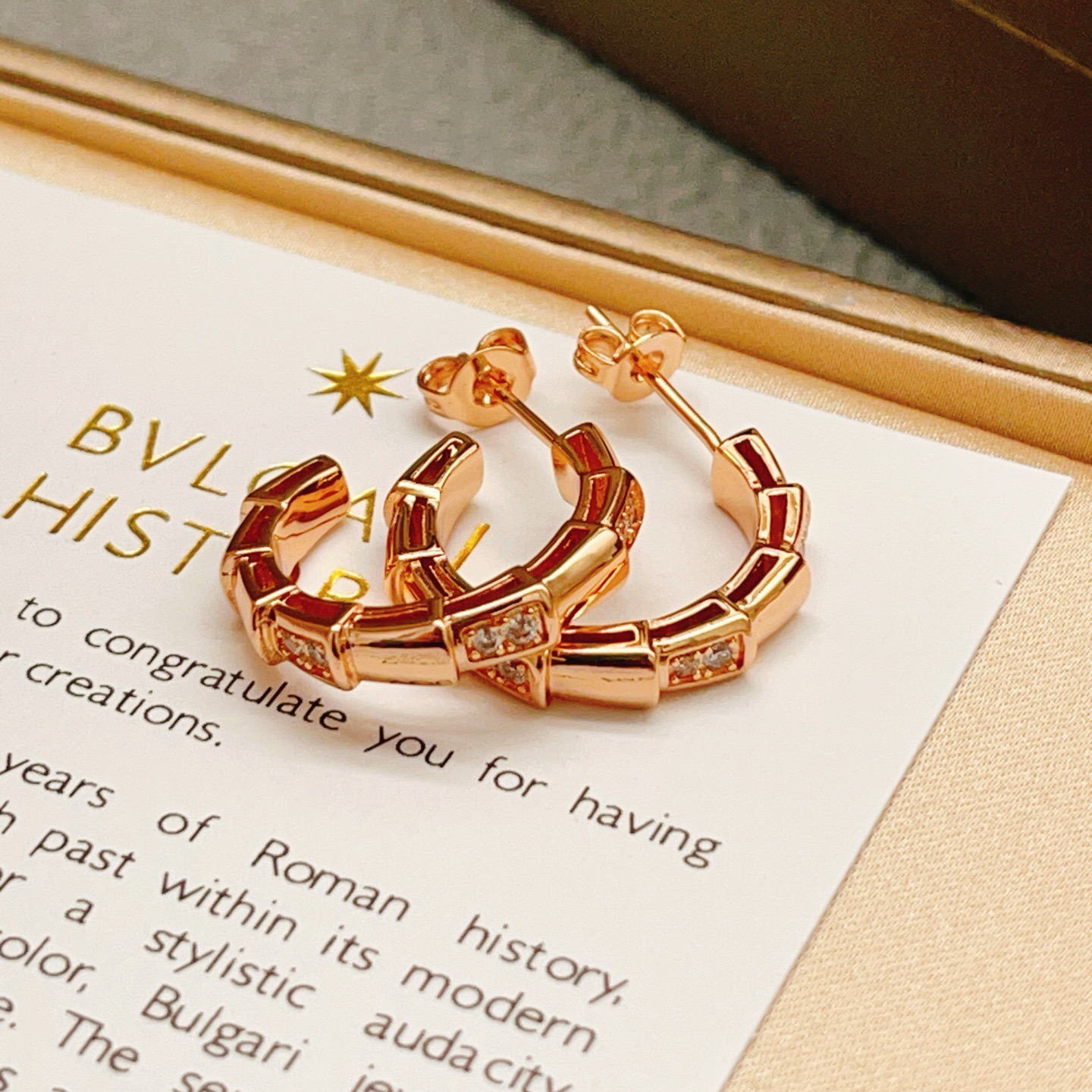 Bvlgari BVLGARI最新款，非常的上镜‼ 设计很特别值得入手 高级手工坊系列