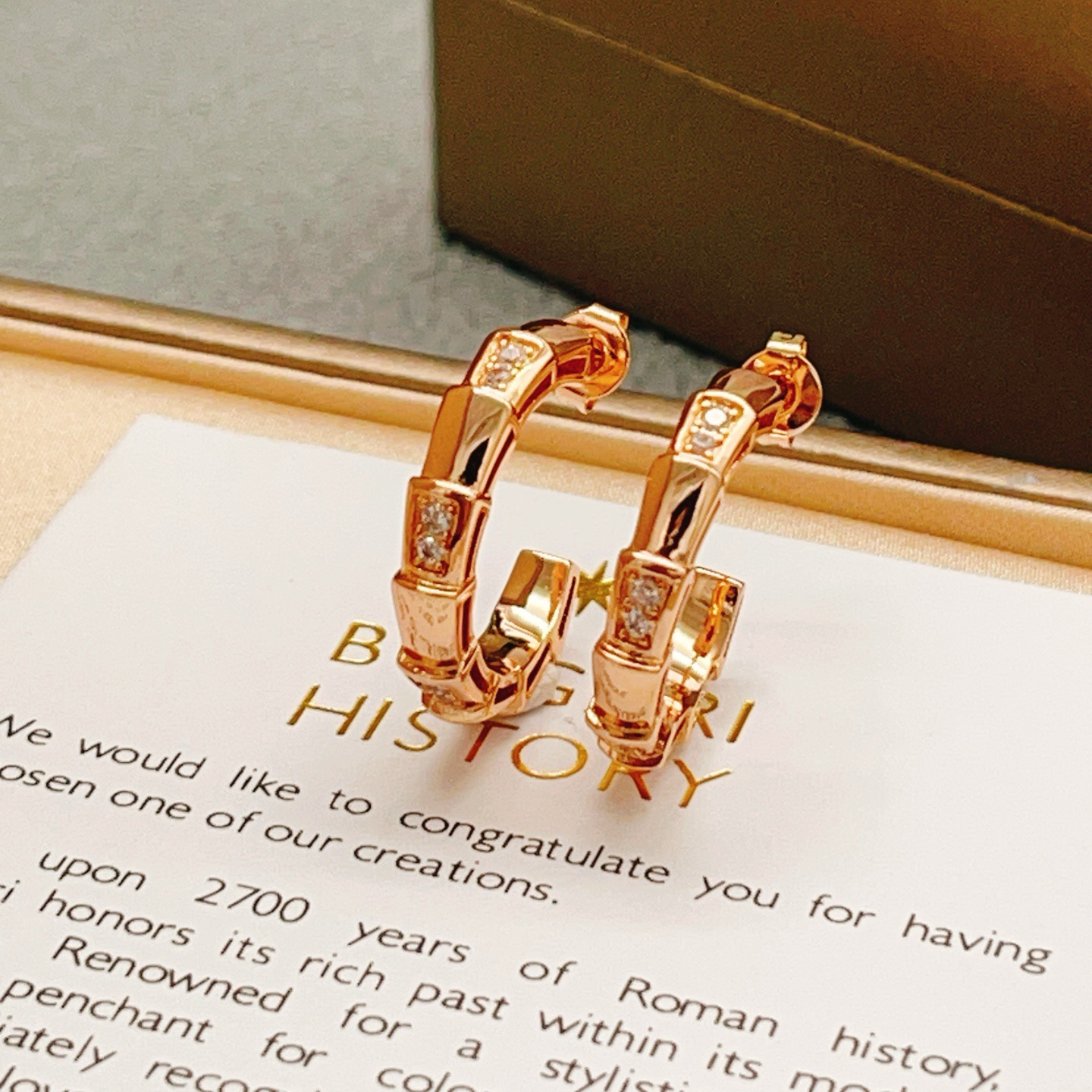 Bvlgari BVLGARI最新款，非常的上镜‼ 设计很特别值得入手 高级手工坊系列