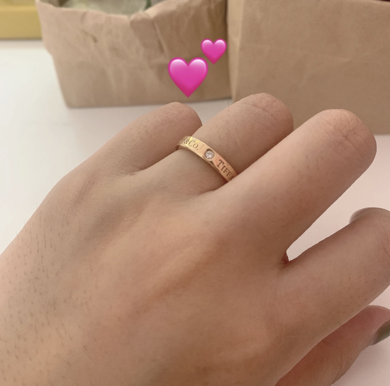 Tiffany & Co. Tiffany*帝芙尼最新款，非常的上镜‼ 设计很特别值得入手 高级手工坊系列