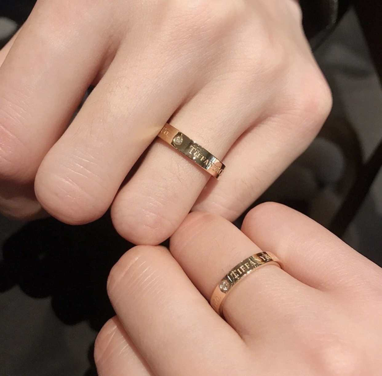 Tiffany & Co. Tiffany*帝芙尼最新款，非常的上镜‼ 设计很特别值得入手 高级手工坊系列