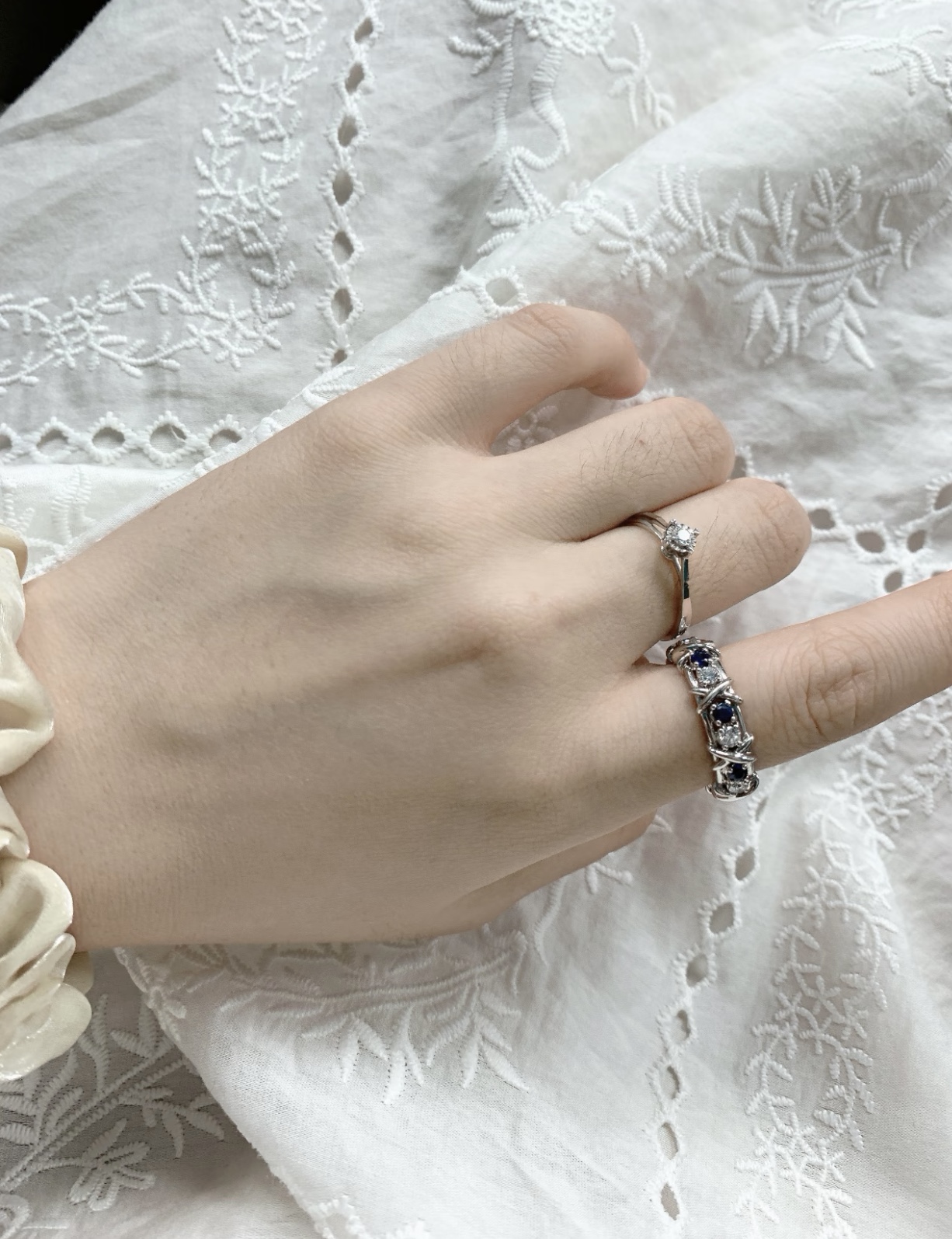 Tiffany & Co. Tiffany*帝芙尼最新款，非常的上镜‼ 设计很特别值得入手 高级手工坊系列