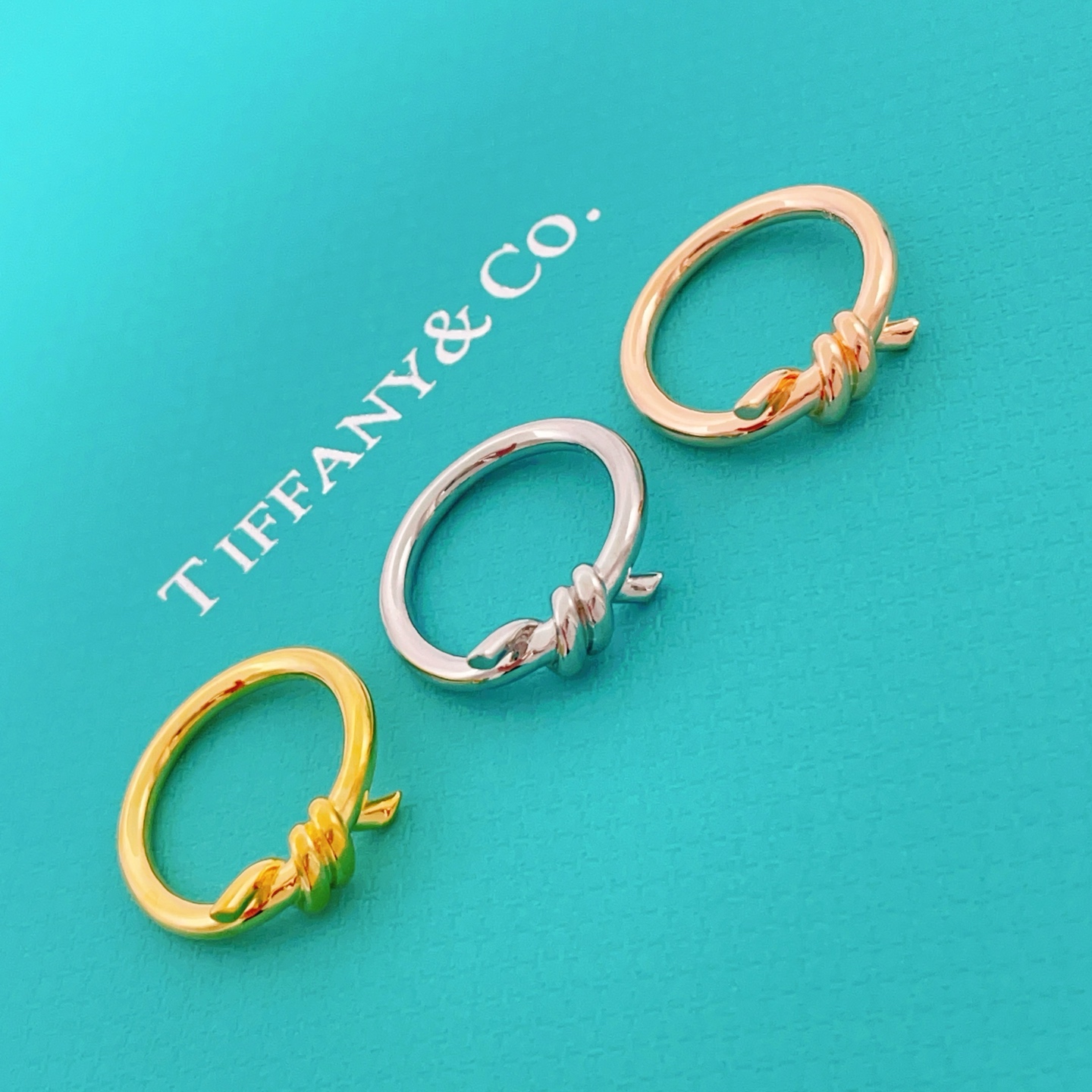 Tiffany & Co. Tiffany*帝芙尼最新款，非常的上镜‼ 设计很特别值得入手 高级手工坊系列