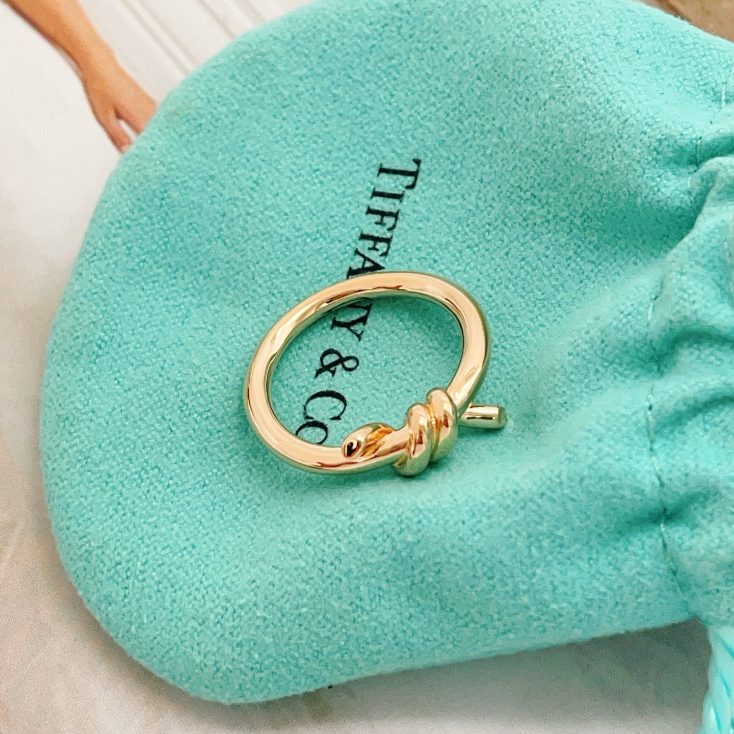 Tiffany & Co. Tiffany*帝芙尼最新款，非常的上镜‼ 设计很特别值得入手 高级手工坊系列