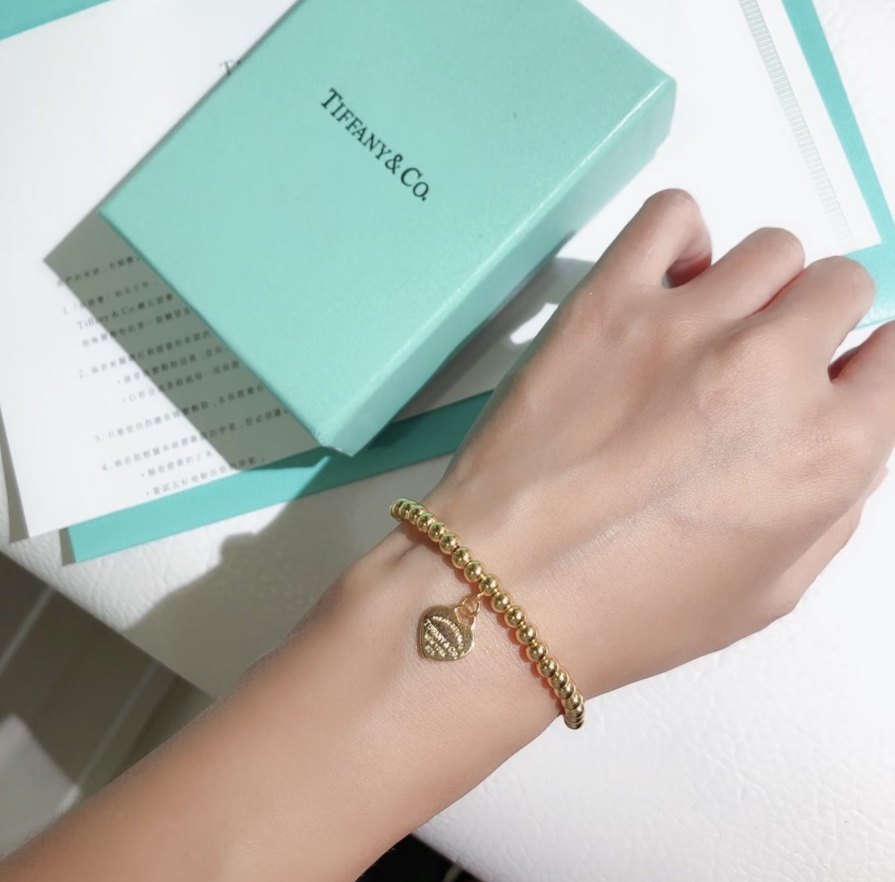 Tiffany & Co. Tiffany*帝芙尼最新款，非常的上镜‼ 设计很特别值得入手 高级手工坊系列