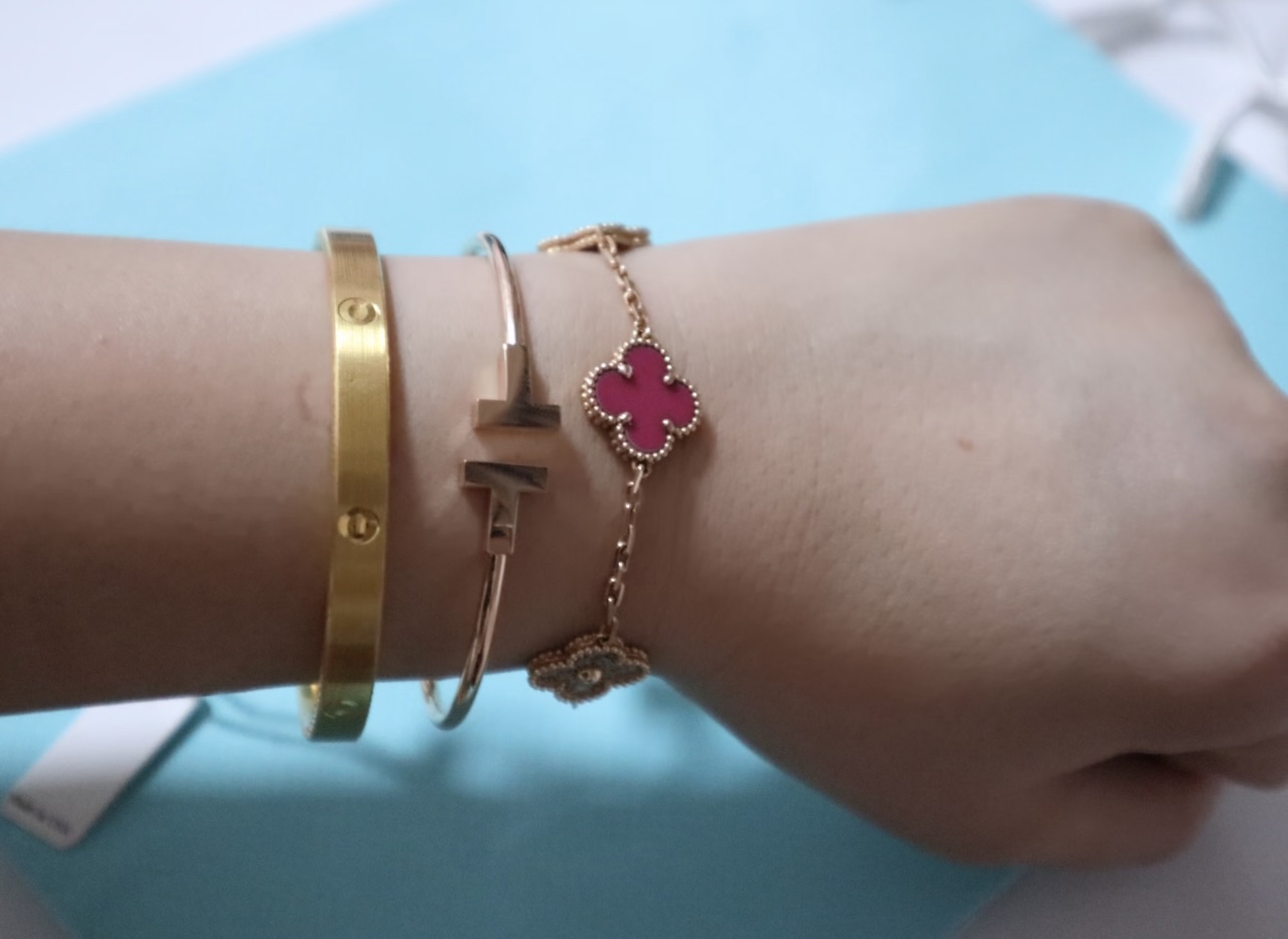 Tiffany & Co. Tiffany*帝芙尼最新款，非常的上镜‼ 设计很特别值得入手 高级手工坊系列