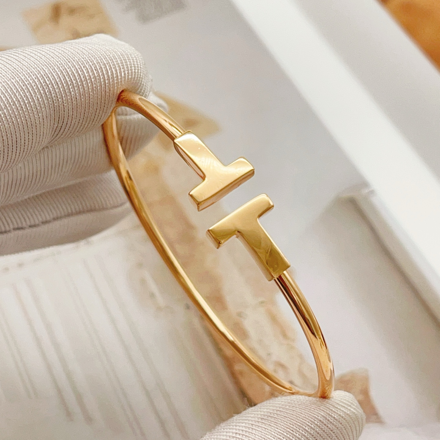 Tiffany & Co. Tiffany*帝芙尼最新款，非常的上镜‼ 设计很特别值得入手 高级手工坊系列