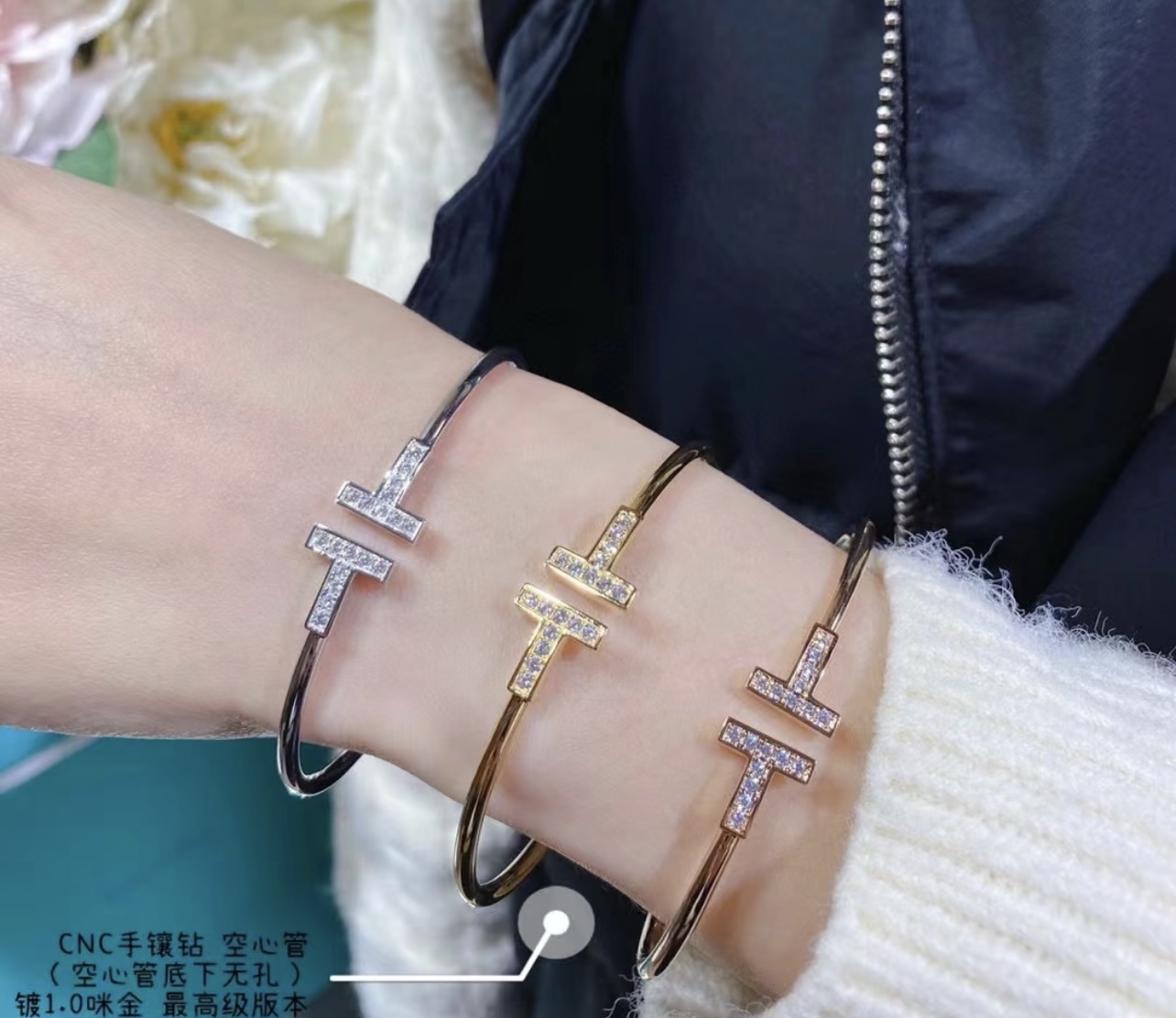 Tiffany & Co. Tiffany*帝芙尼最新款，非常的上镜‼ 设计很特别值得入手 高级手工坊系列