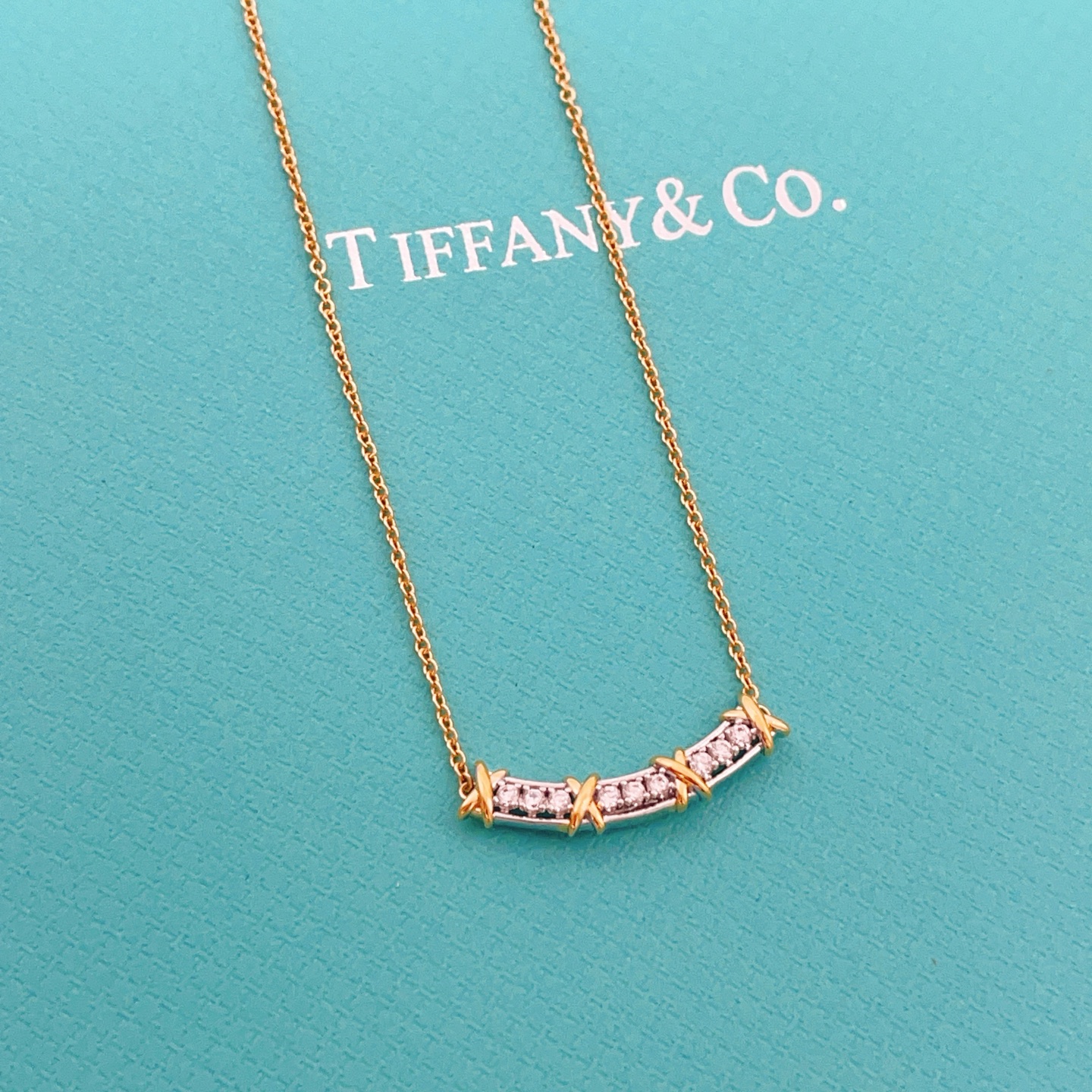 Tiffany & Co. Tiffany*帝芙尼最新款，非常的上镜‼ 设计很特别值得入手 高级手工坊系列