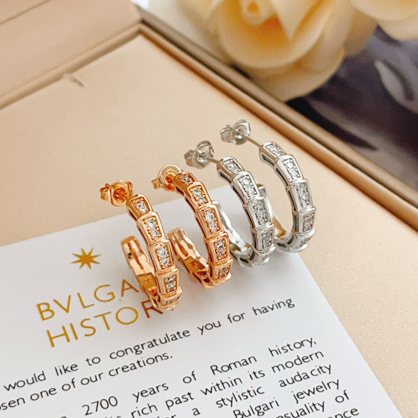 Bvlgari BVLGARI宝格丽最新款，非常的上镜‼ 设计很特别值得入手 高级手工坊系列