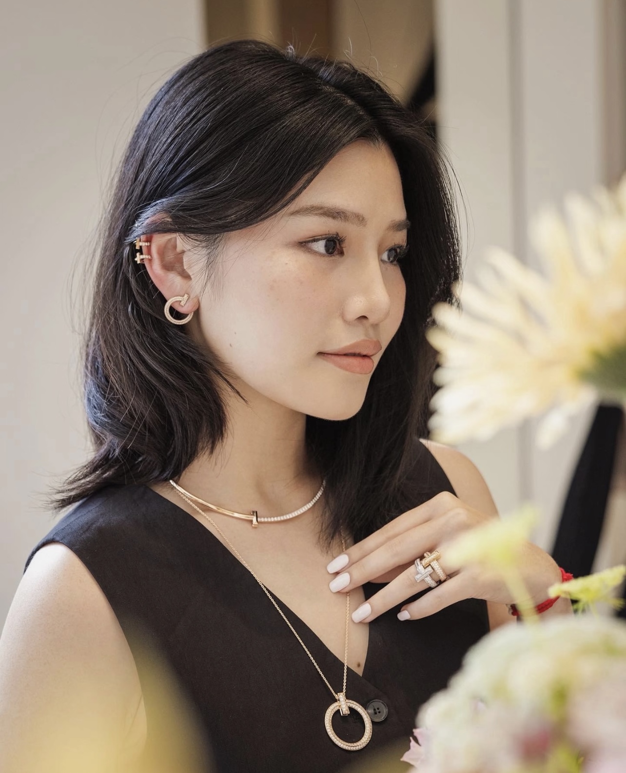 Tiffany & Co. Tiffany*帝芙尼最新款，非常的上镜‼ 设计很特别值得入手 高级手工坊系列