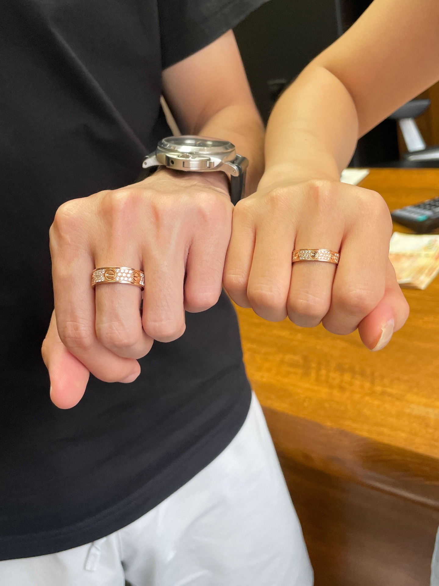Cartier Cartie*最新款，非常的上镜‼ 设计很特别值得入手 高级手工坊系列
