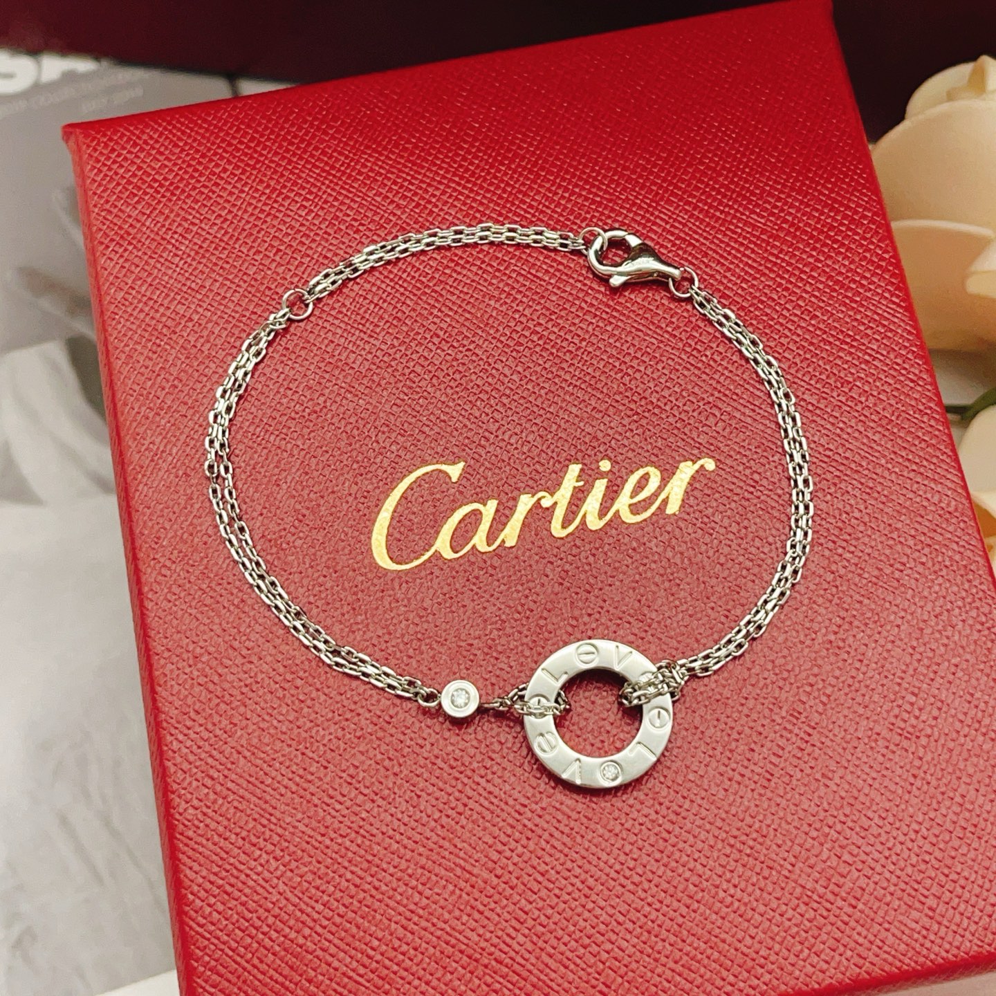 Cartier Cartie*卡地亚最新款，非常的上镜‼ 设计很特别值得入手 高级手工坊系列